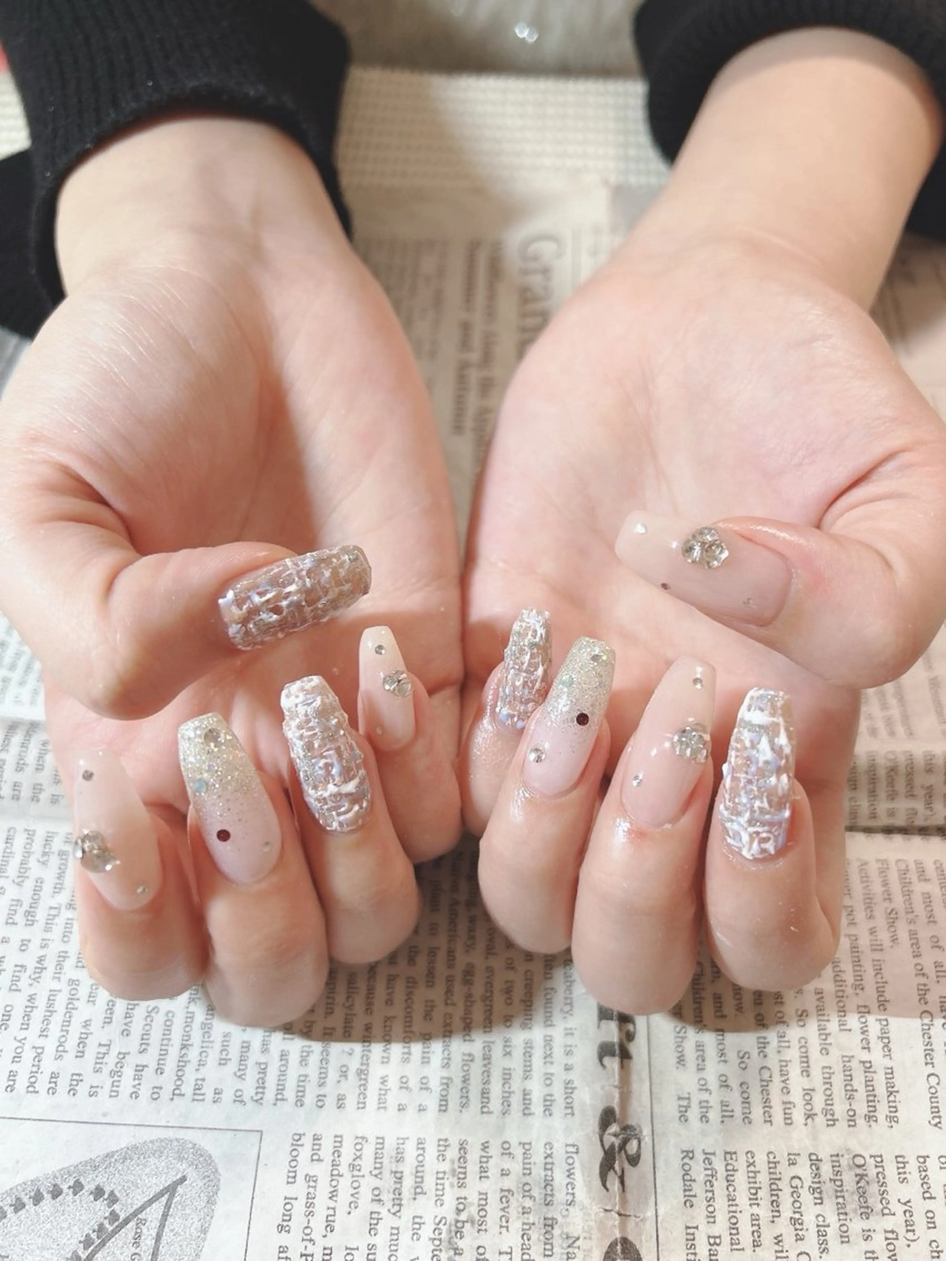 ネイル ハンドネイル ハンドケア 森山 舞のネイルデザイン