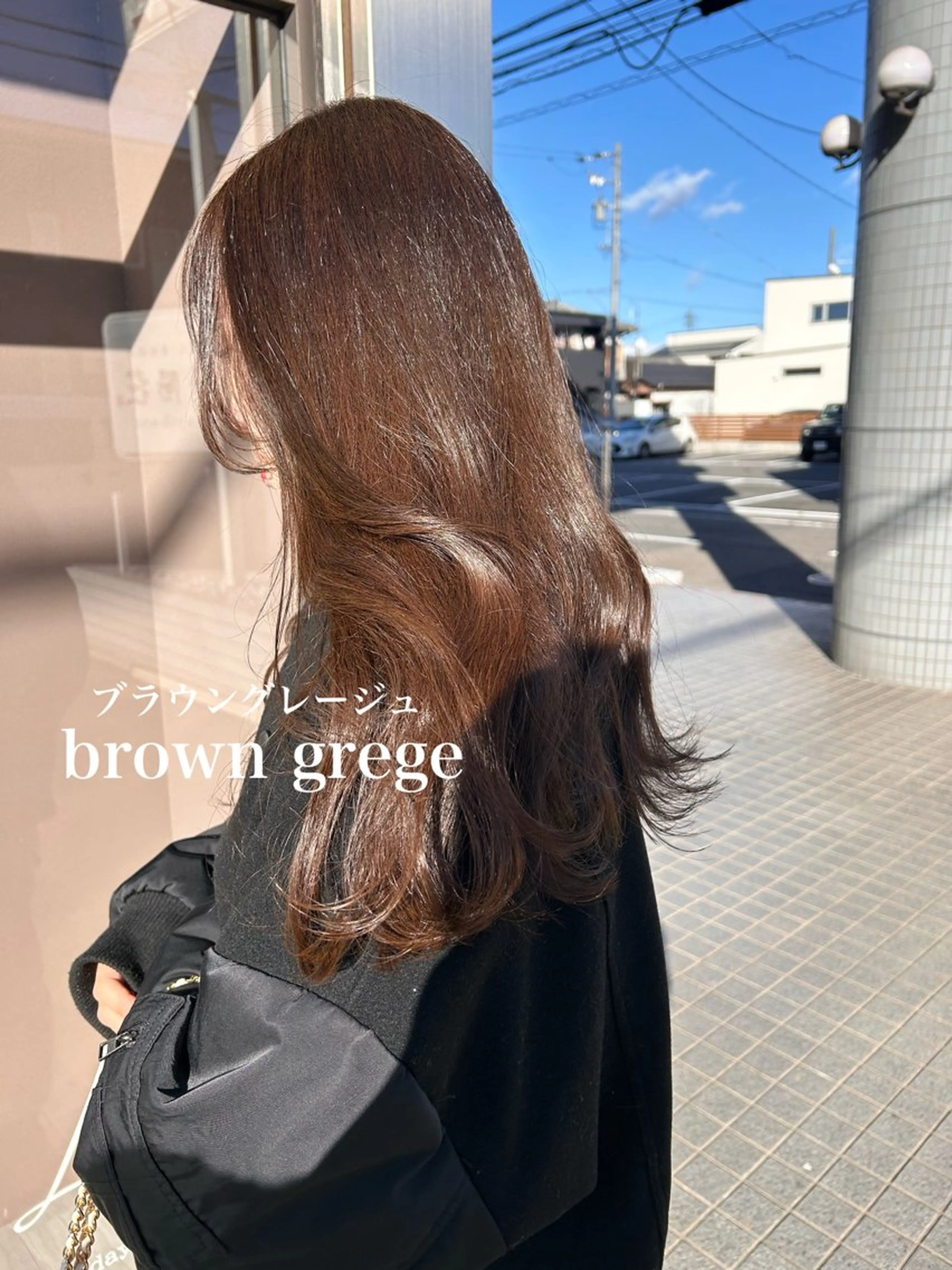 ミディアム カット ヘアカラー Licol所属・髪質改善×ダブル カラー専門フリー予約のヘアスタイル