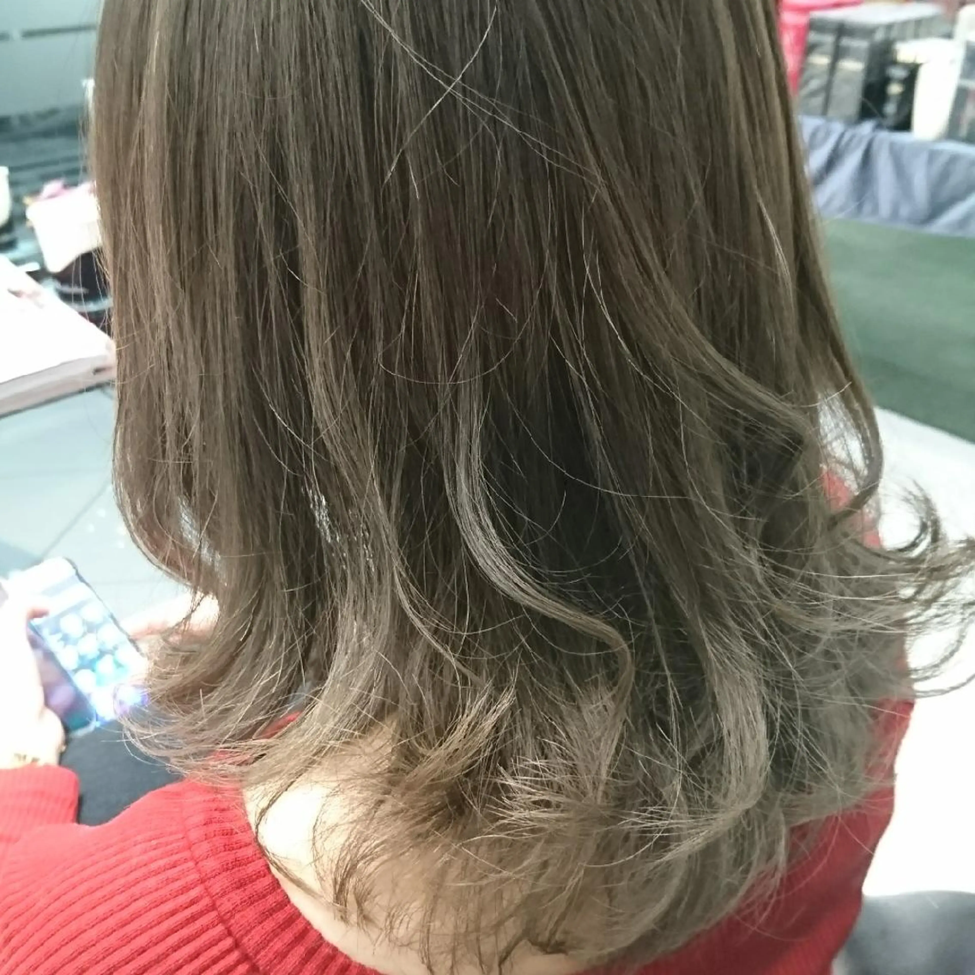カラー ショートボブ ボブ 髪質改善 縮毛矯正 ジニアル所属・長島 司のヘアスタイル