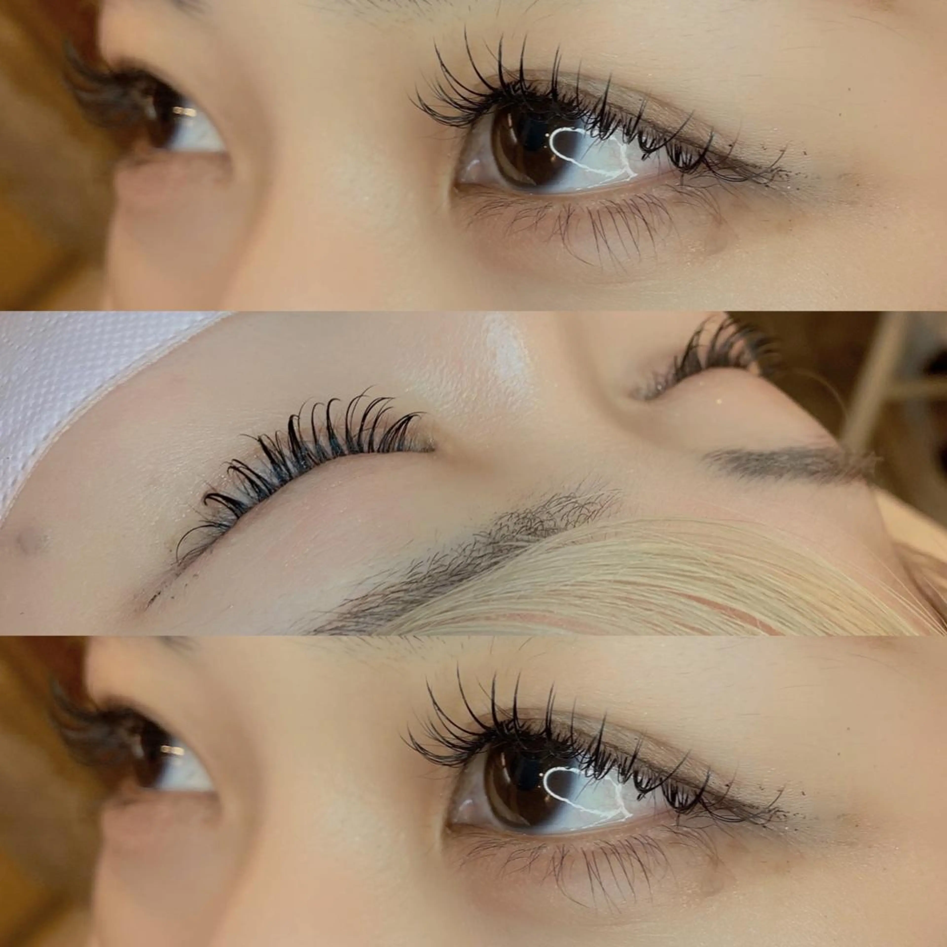 マツエク・マツパ フラットラッシュ miiia lashのマツエク・マツパデザイン