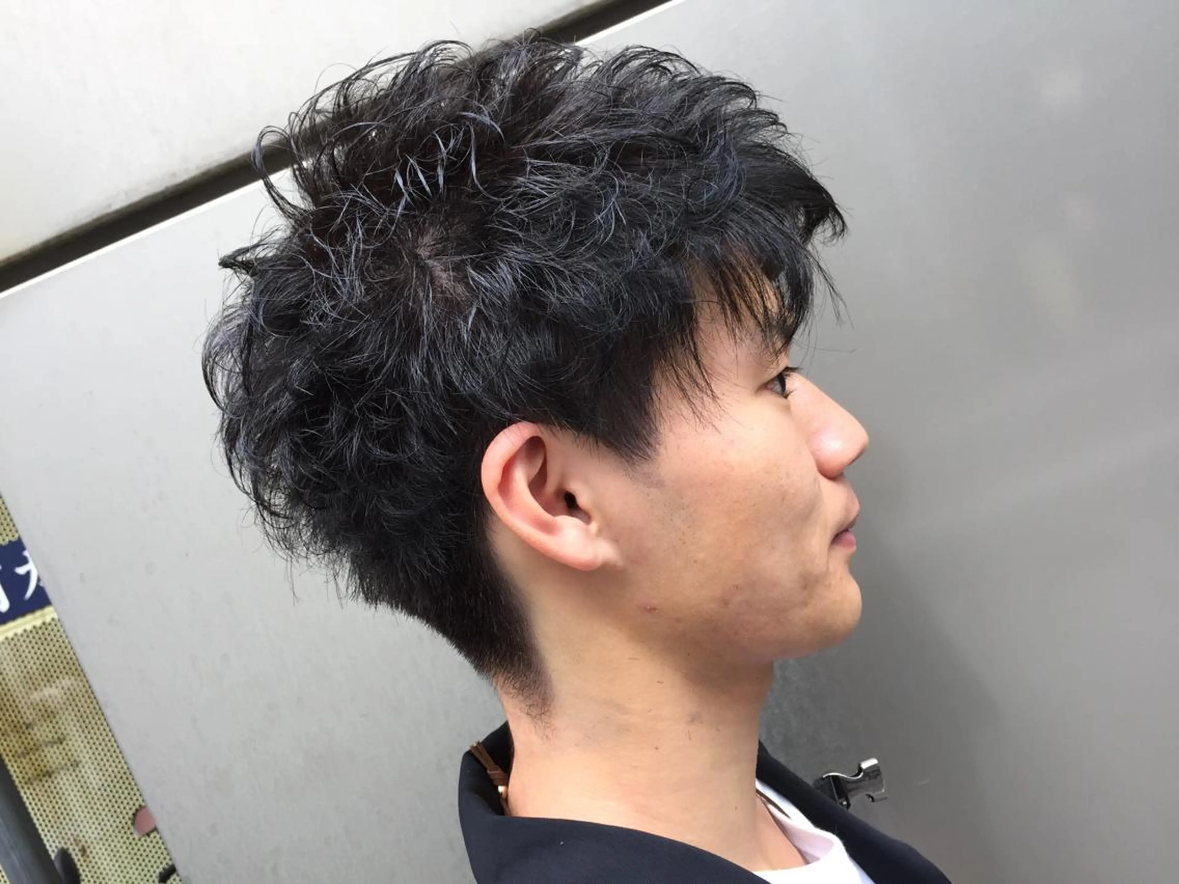 メンズ マッシュ ツーブロック darts所属・松永 雄樹のヘアスタイル