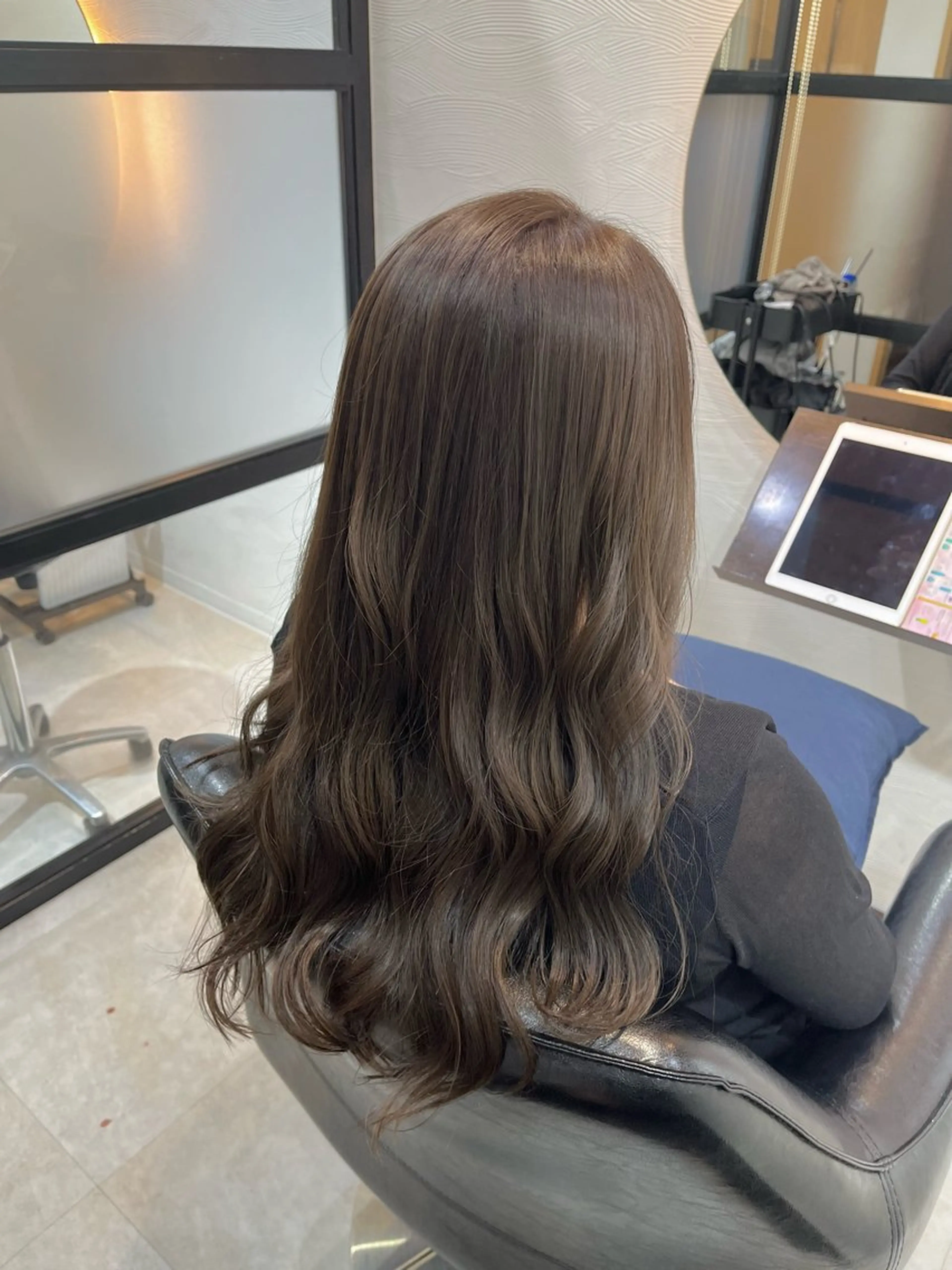 ロング カラー 【ニュアンスカラー・ 髪質改善】スズキカナのヘアスタイル