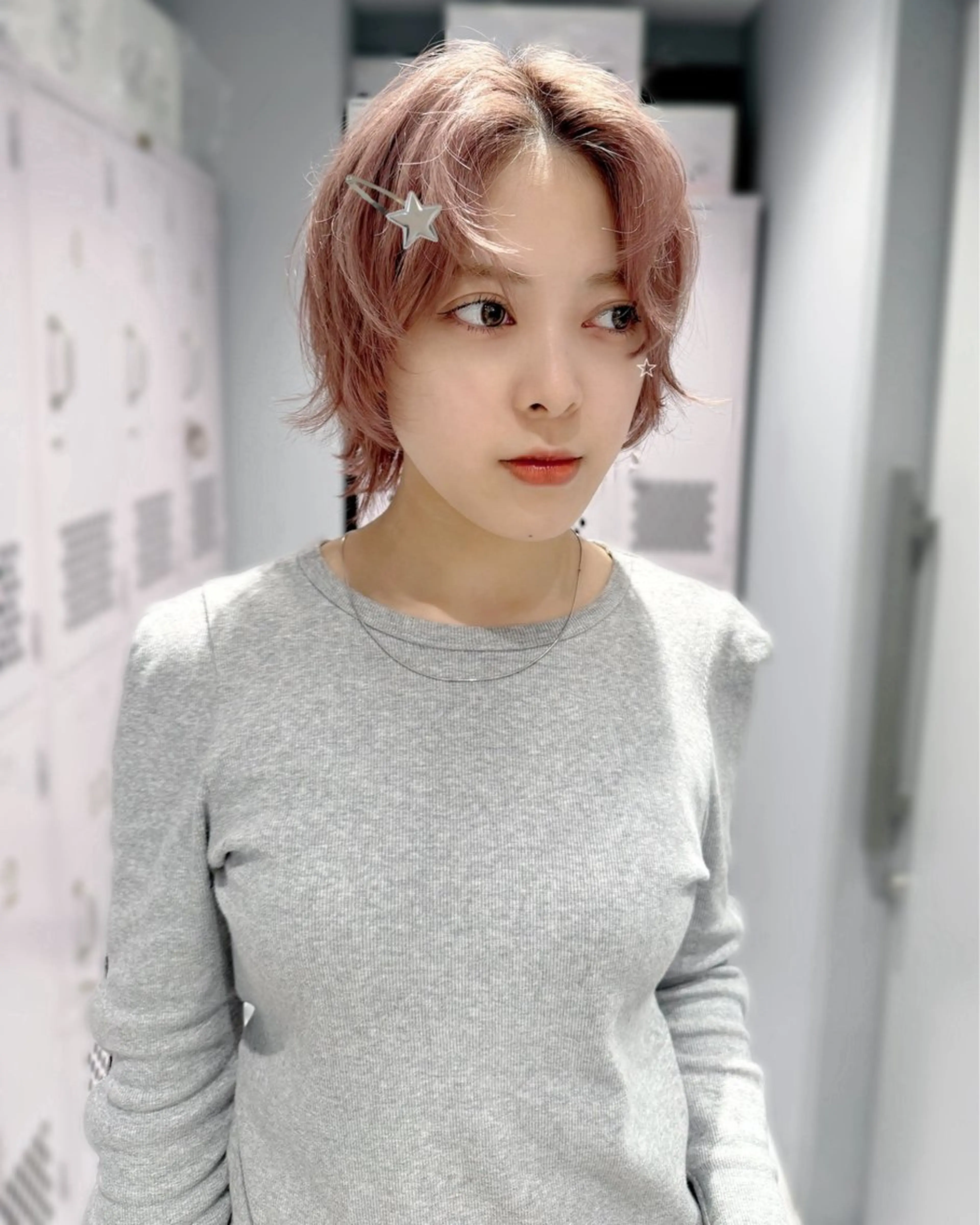 ショート カラー ヘアカラー トリートメント 艶 ケアブリーチ 🎀🩵RISAのヘアスタイル