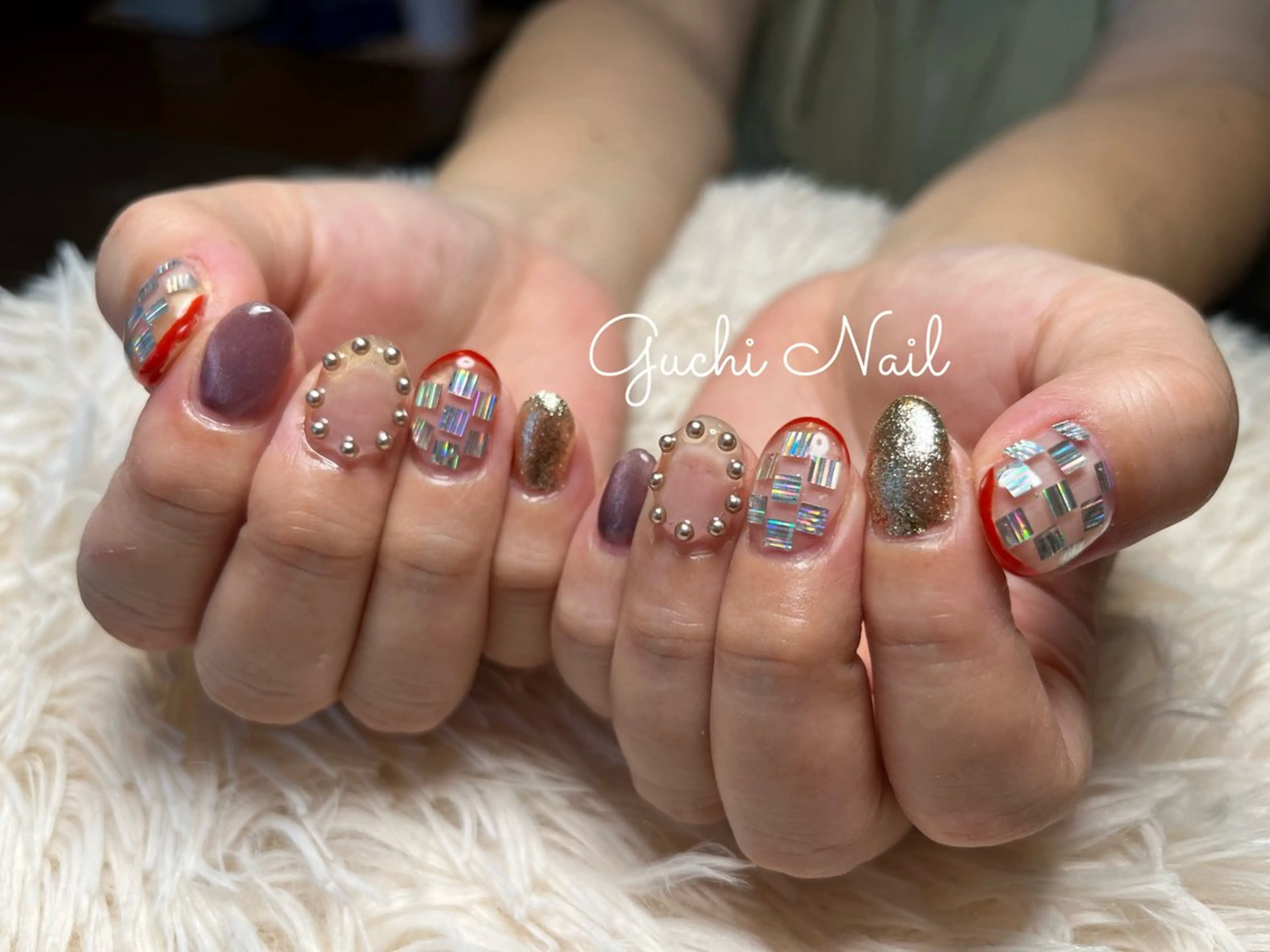 ネイル 大島 さやかのネイルデザイン