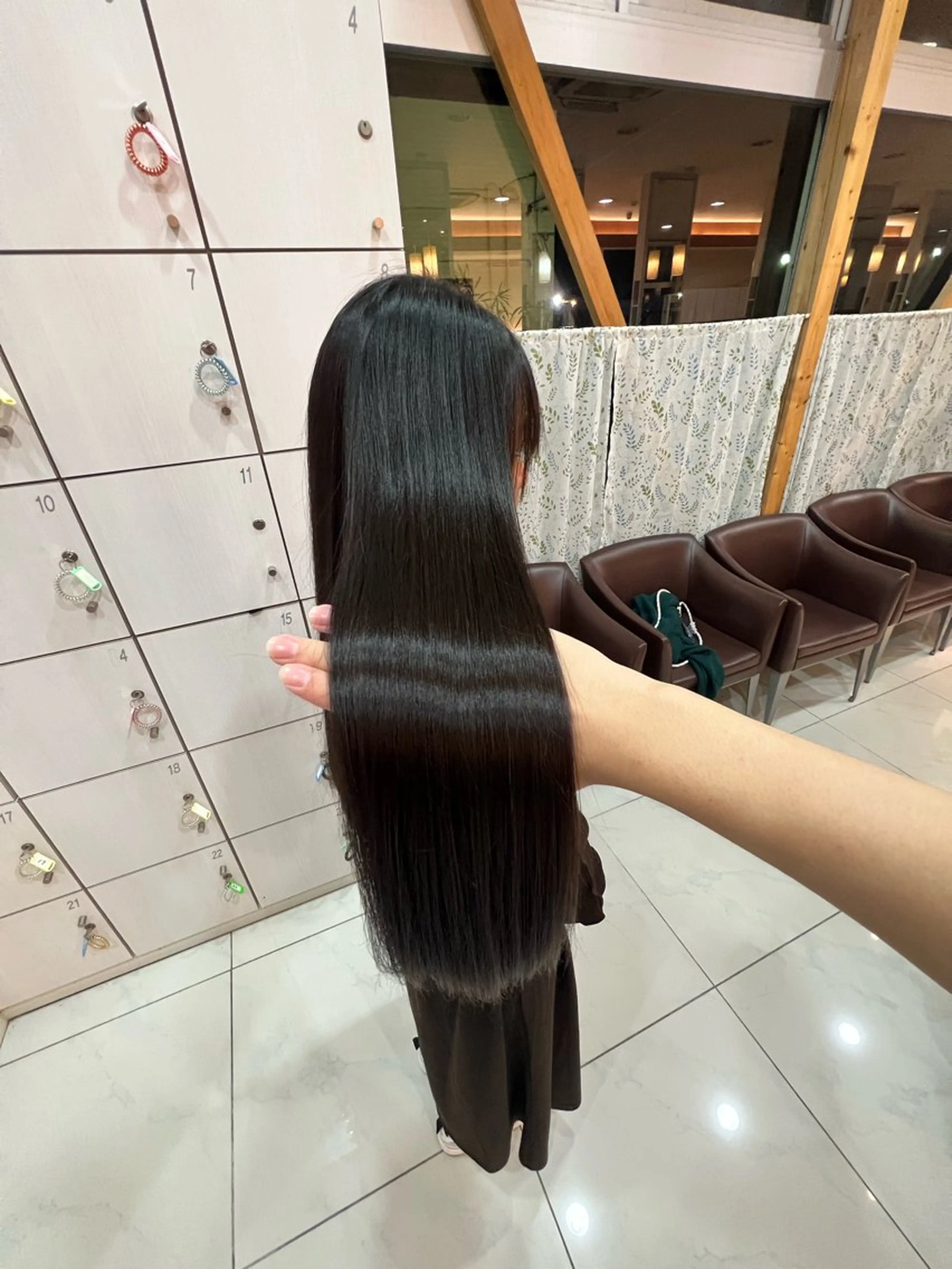 ロング 縮毛矯正 🎈カラーエステ 🎈通事  啓人のヘアスタイル