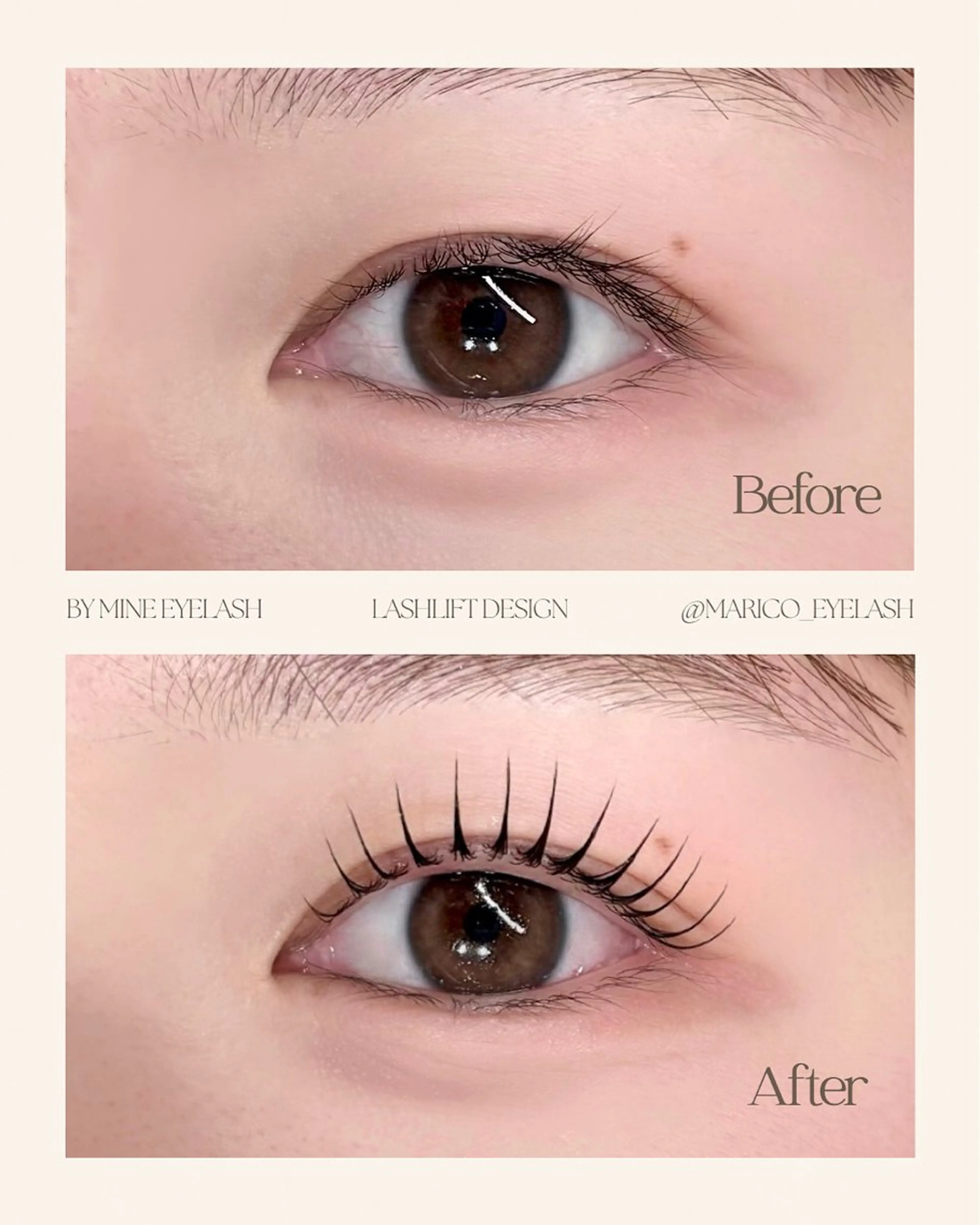 マツエク・マツパ マツパ mine eyelash所属・mine eyelashのマツエク・マツパデザイン