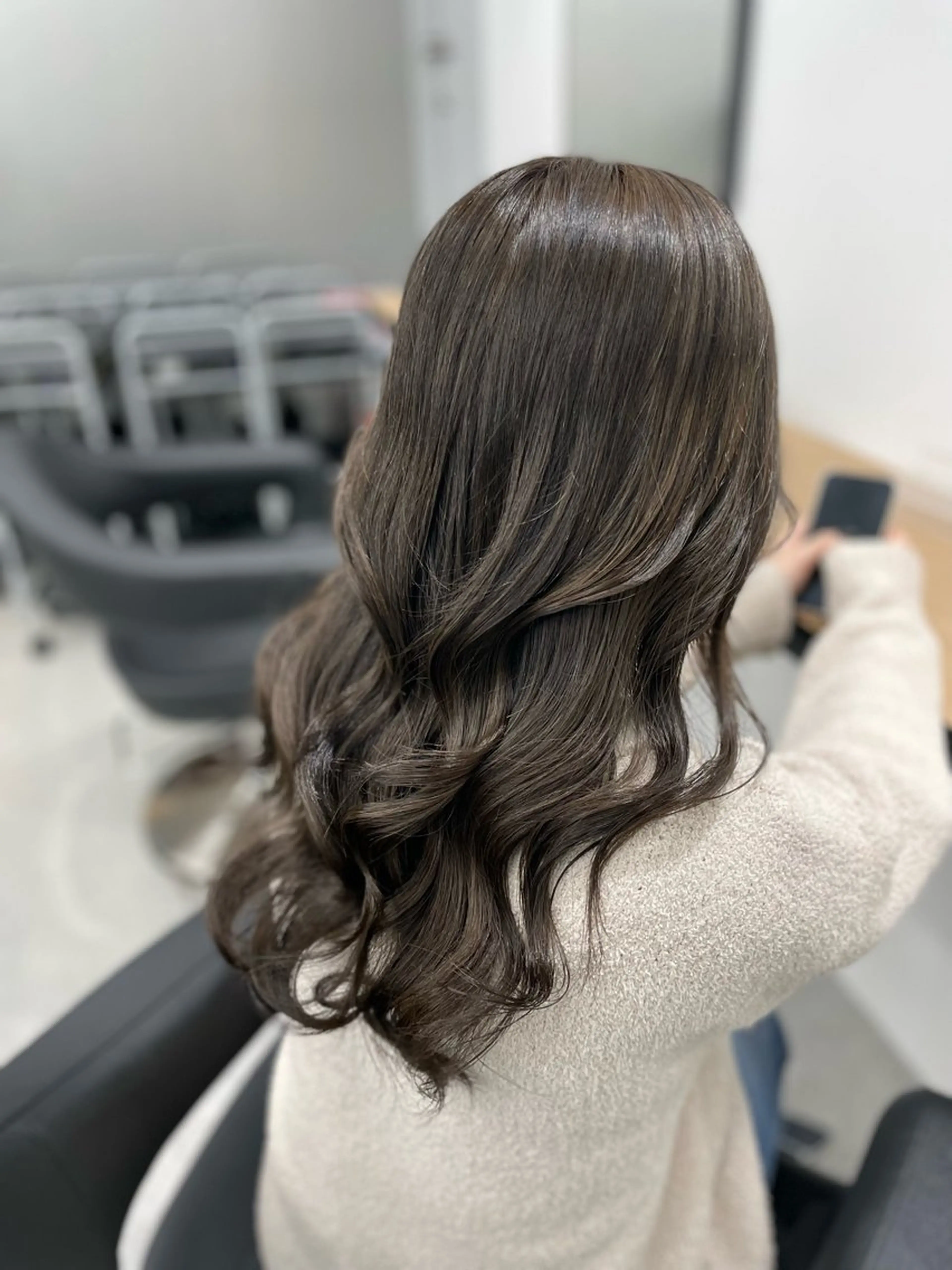 ロング 💍大人デザイン /ハイトーン♡リクトのヘアスタイル