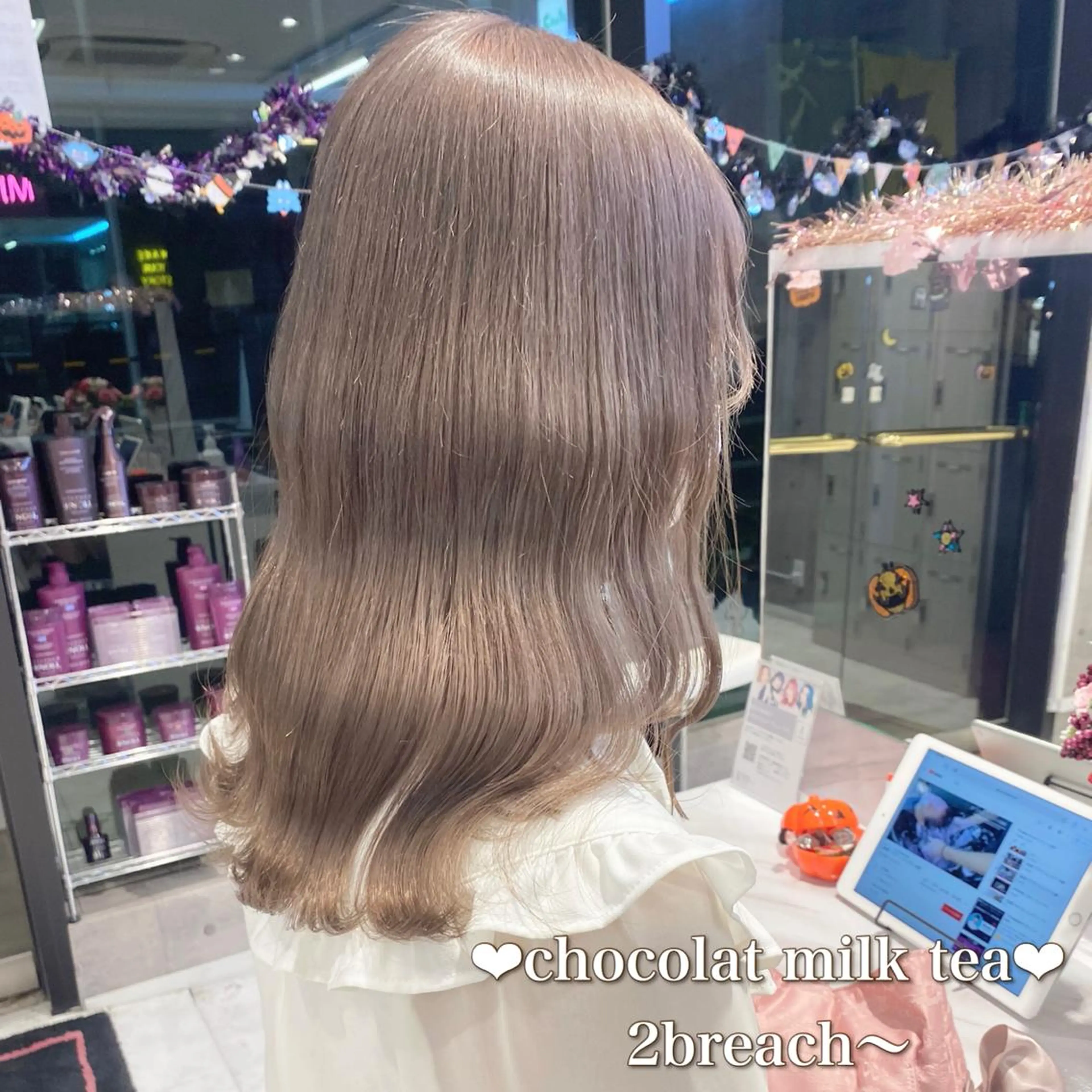 セミロング カラー ヘアアレンジ メンズ キッズ ヘアカラー トリートメント ヘアセット お悩み解決美容師 💐AMIのヘアスタイル
