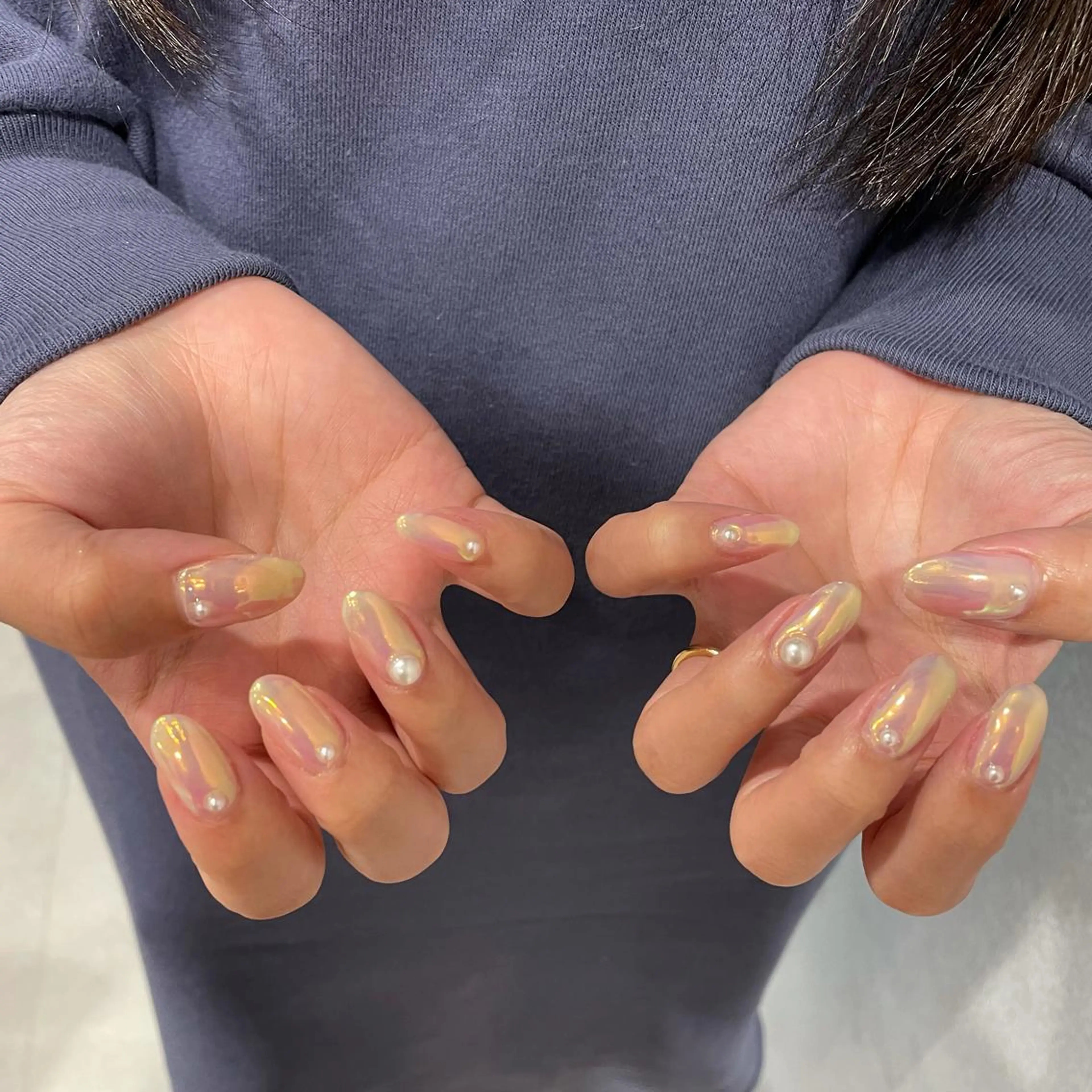 ネイル ハンドネイル amiLe 🎀yuunaのネイルデザイン