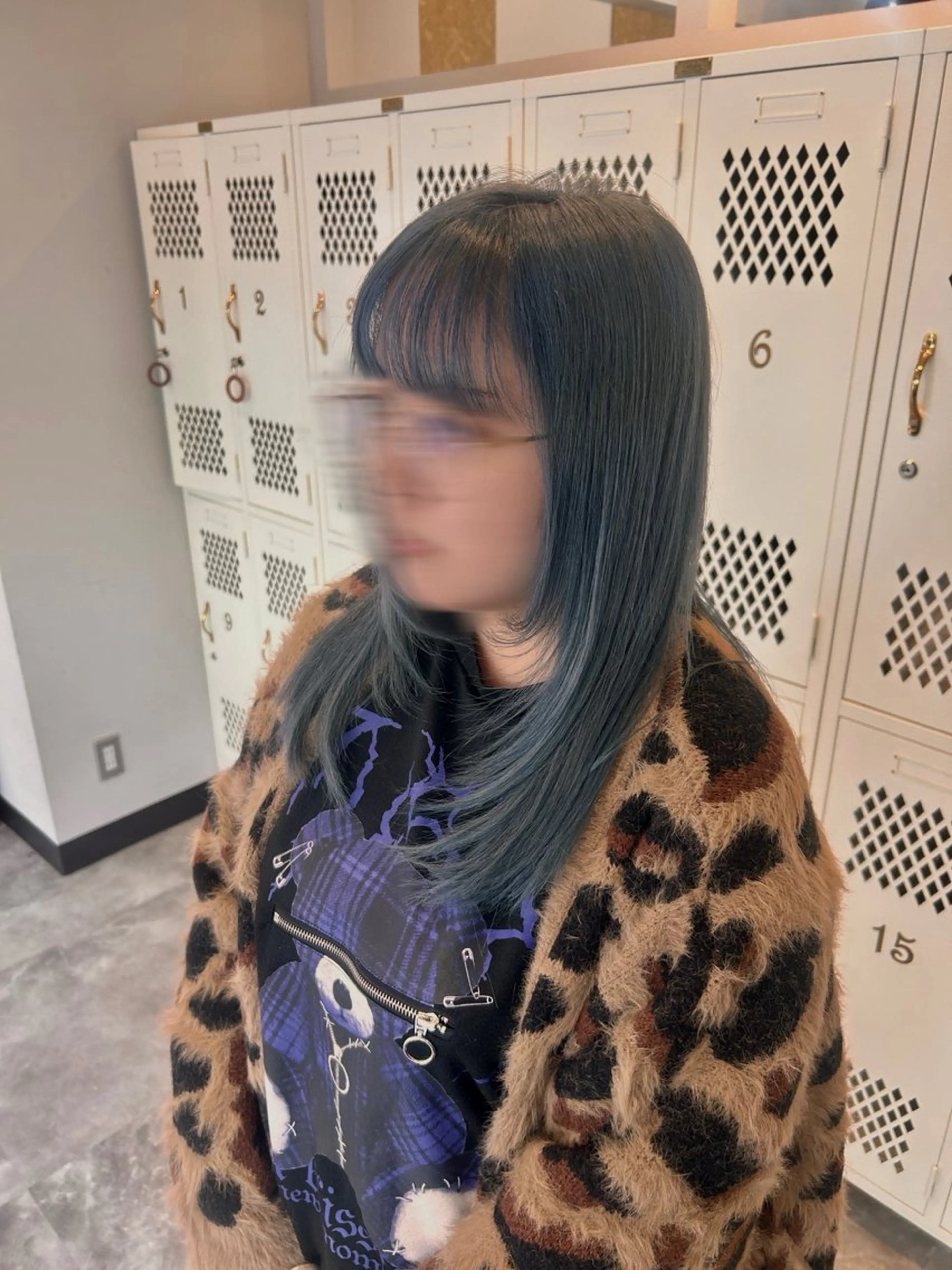 セミロング カットモデル 無料🌷スズのヘアスタイル