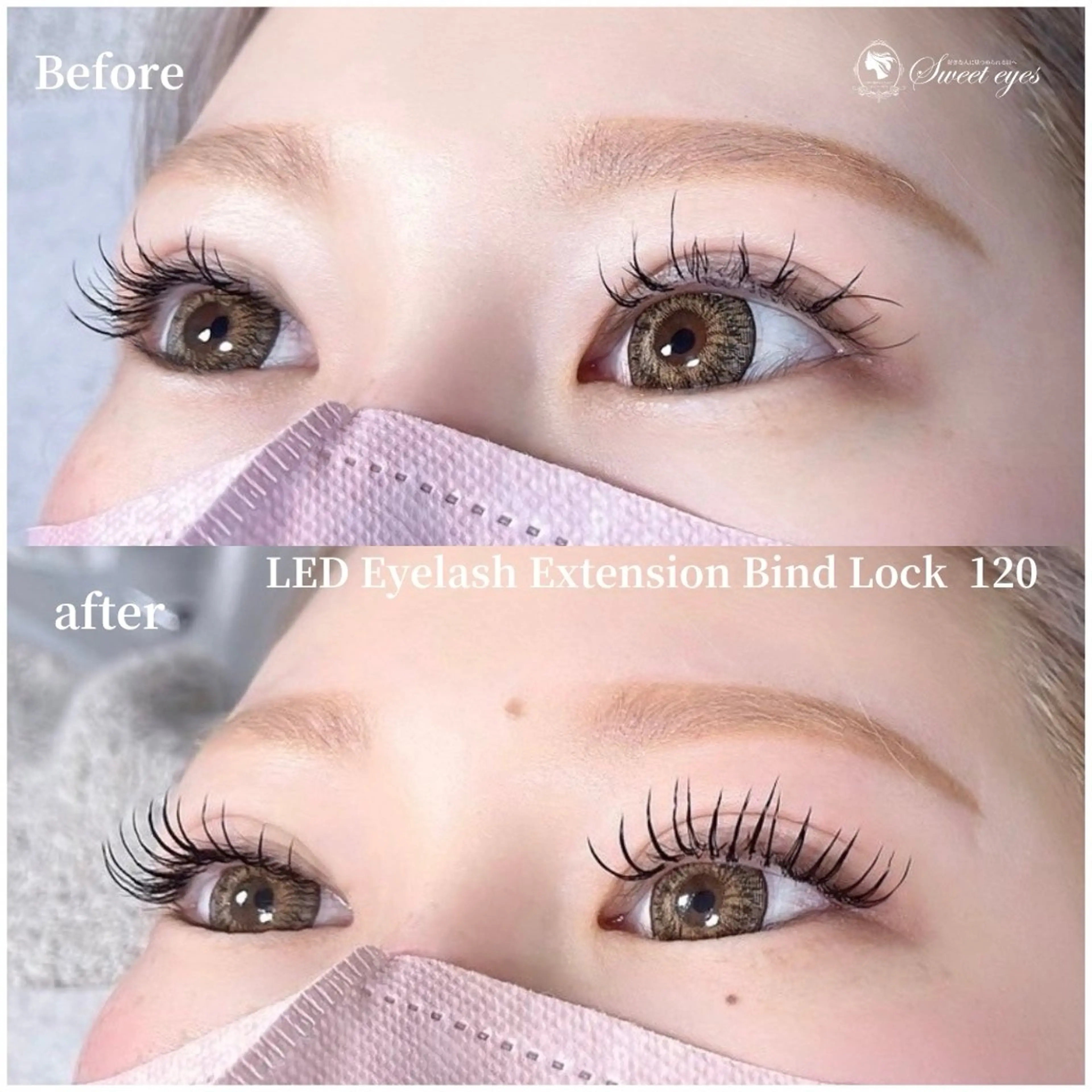 マツエク・マツパ バインドロック マツエク Sweeteyes 金山店のマツエク・マツパデザイン