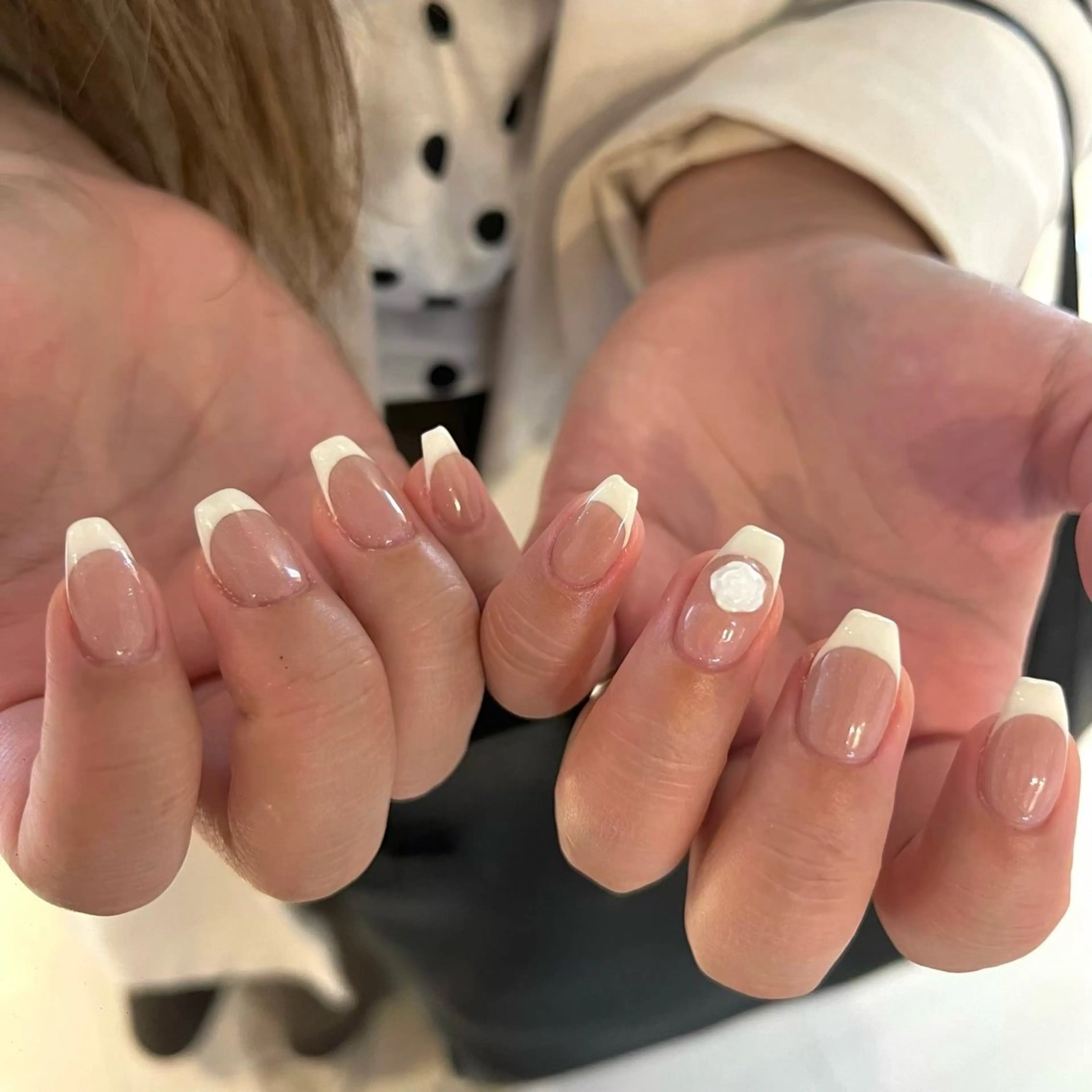 オフあり❤︎フレンチ/カラーグラデーションの写真
