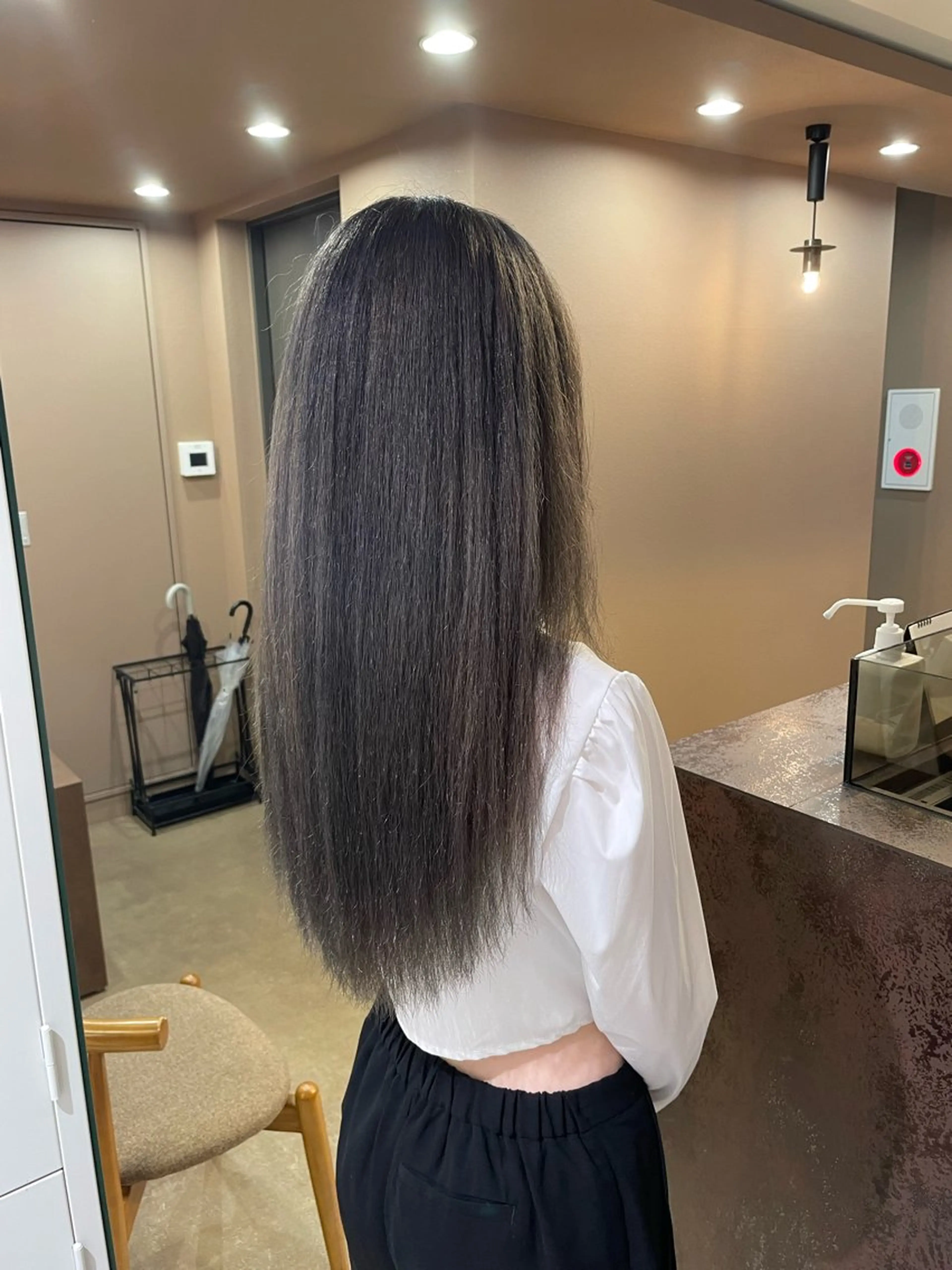 ロング 髪質改善 縮毛矯正 PINO所属・髙橋 真香のヘアスタイル