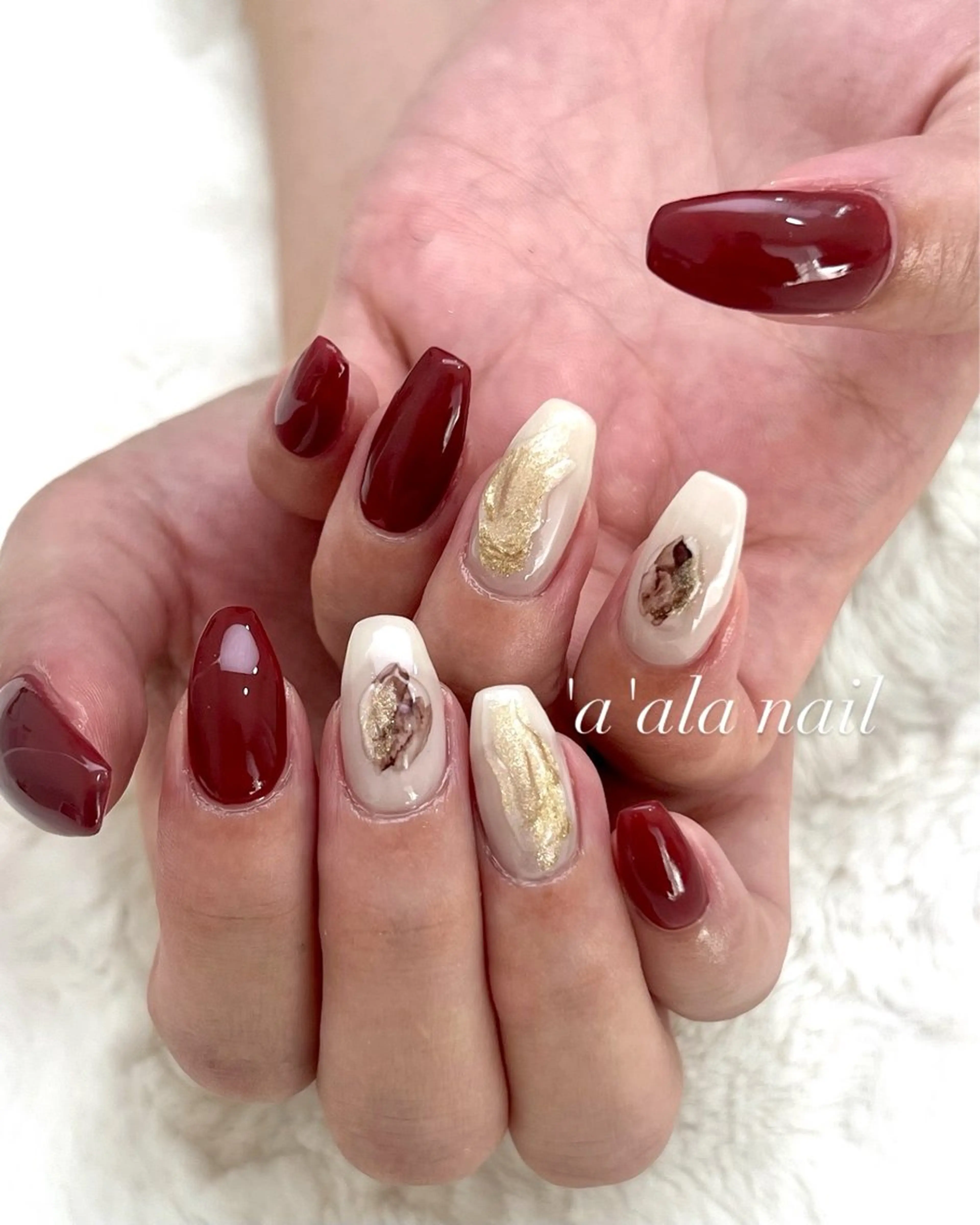 ネイル ハンドネイル 'a'ala nailのネイルデザイン