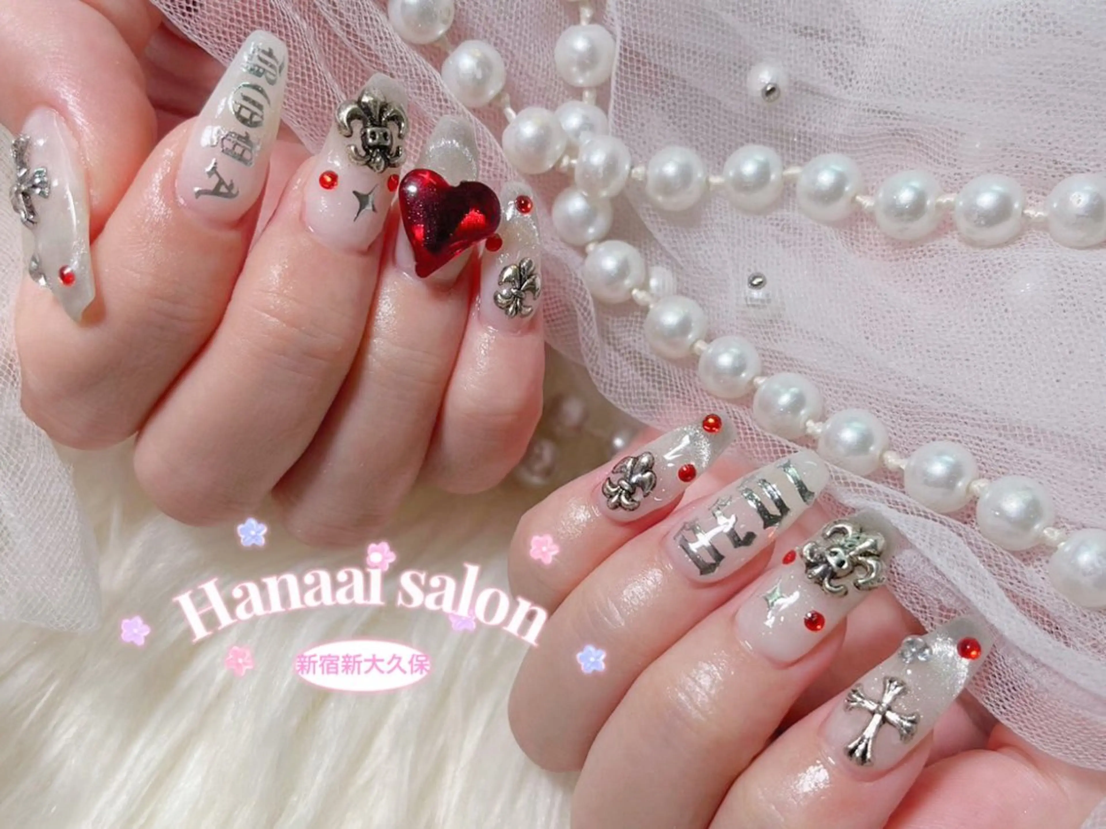ネイル Hanaai 新大久保店　あすかのネイルデザイン