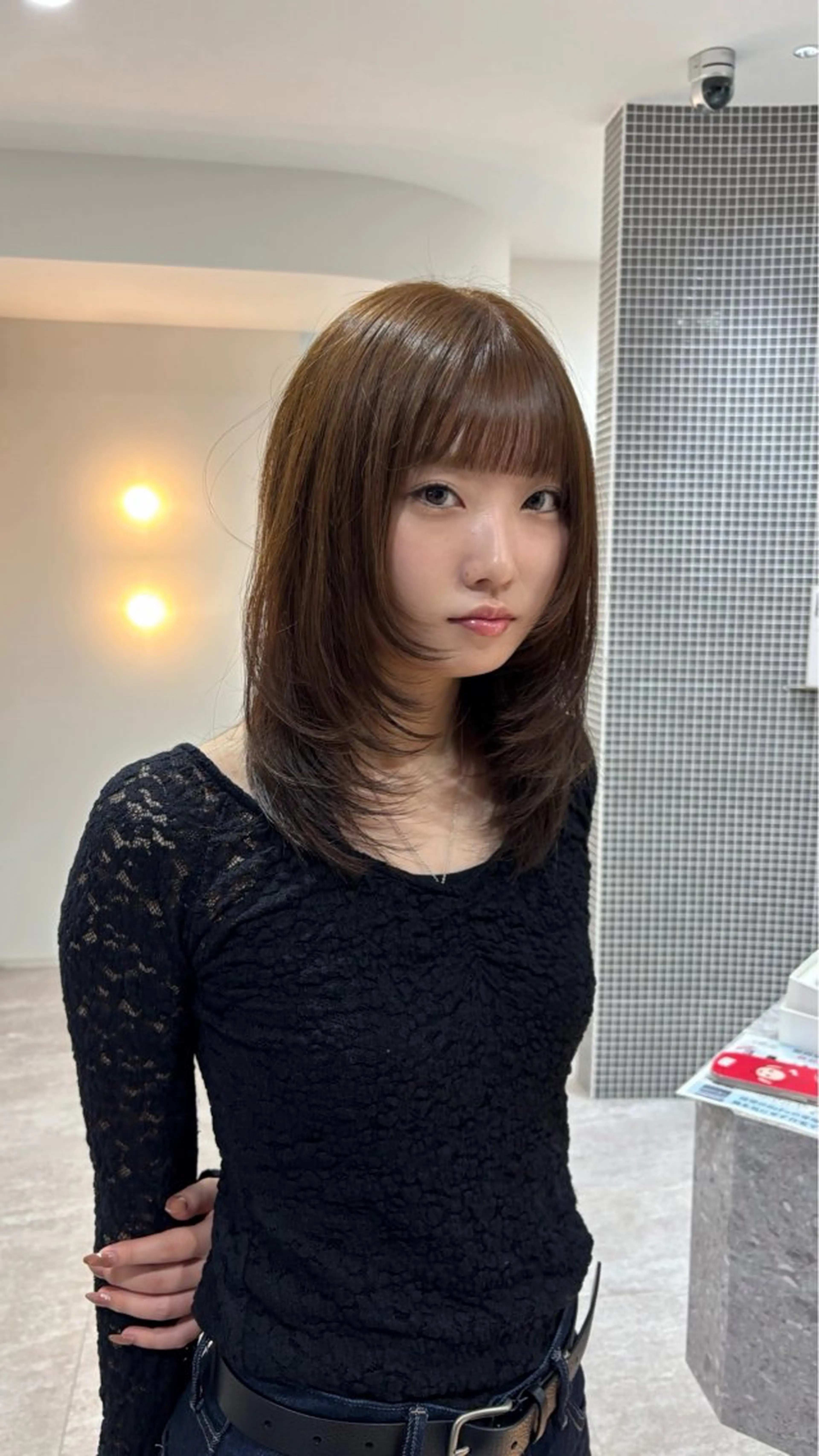 ミディアム カット トリートメント RENO /櫻井 まおのヘアスタイル