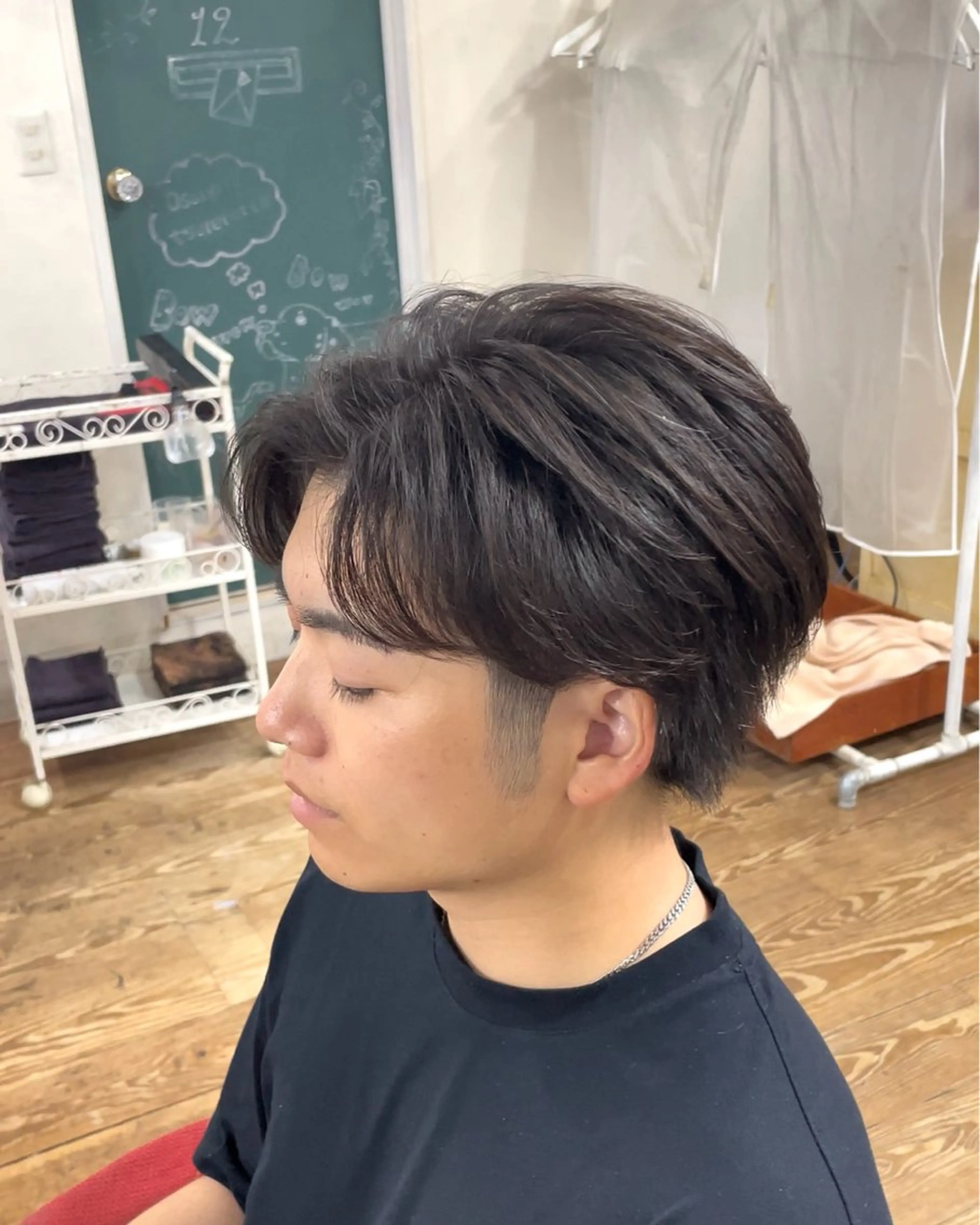 ショート メンズ カット 姫路アンメリーアン ダンのヘアスタイル