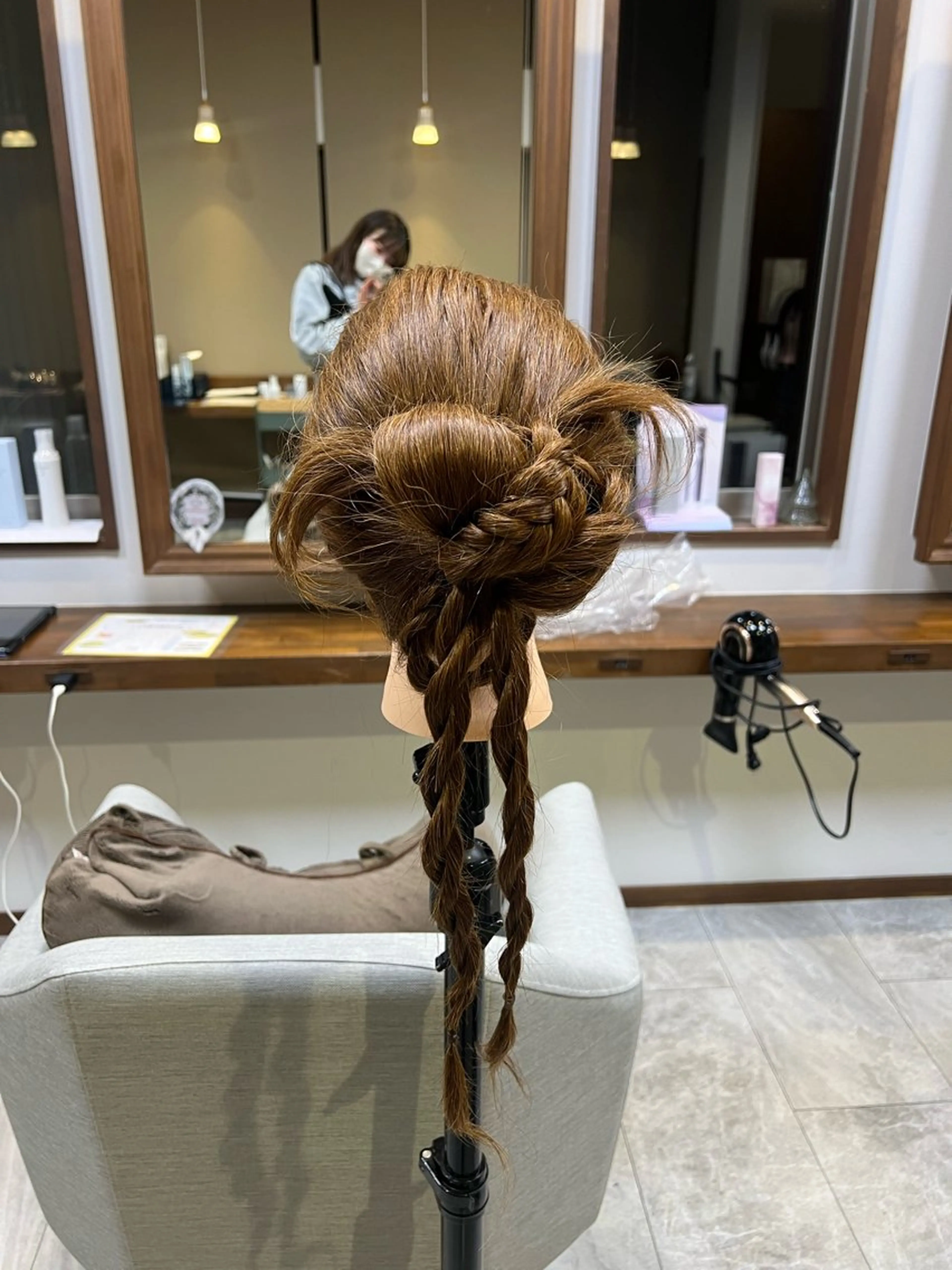 ヘアアレンジ 吉田 咲樹のヘアスタイル