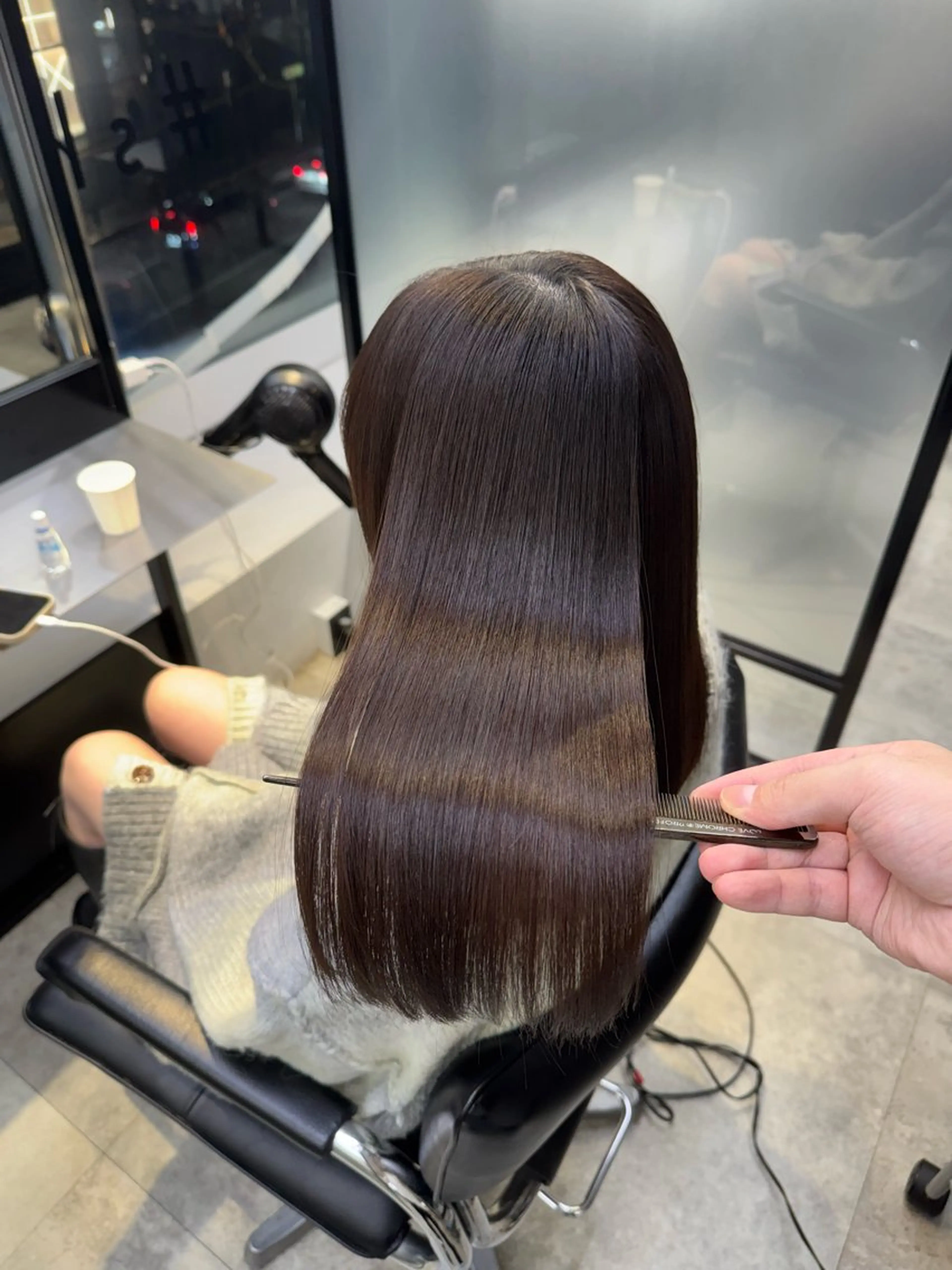 ロング 髪質改善 トリートメント トリートメント ヘアセット 佐藤景流/髪質改善/ 艶髪/メンズのヘアスタイル