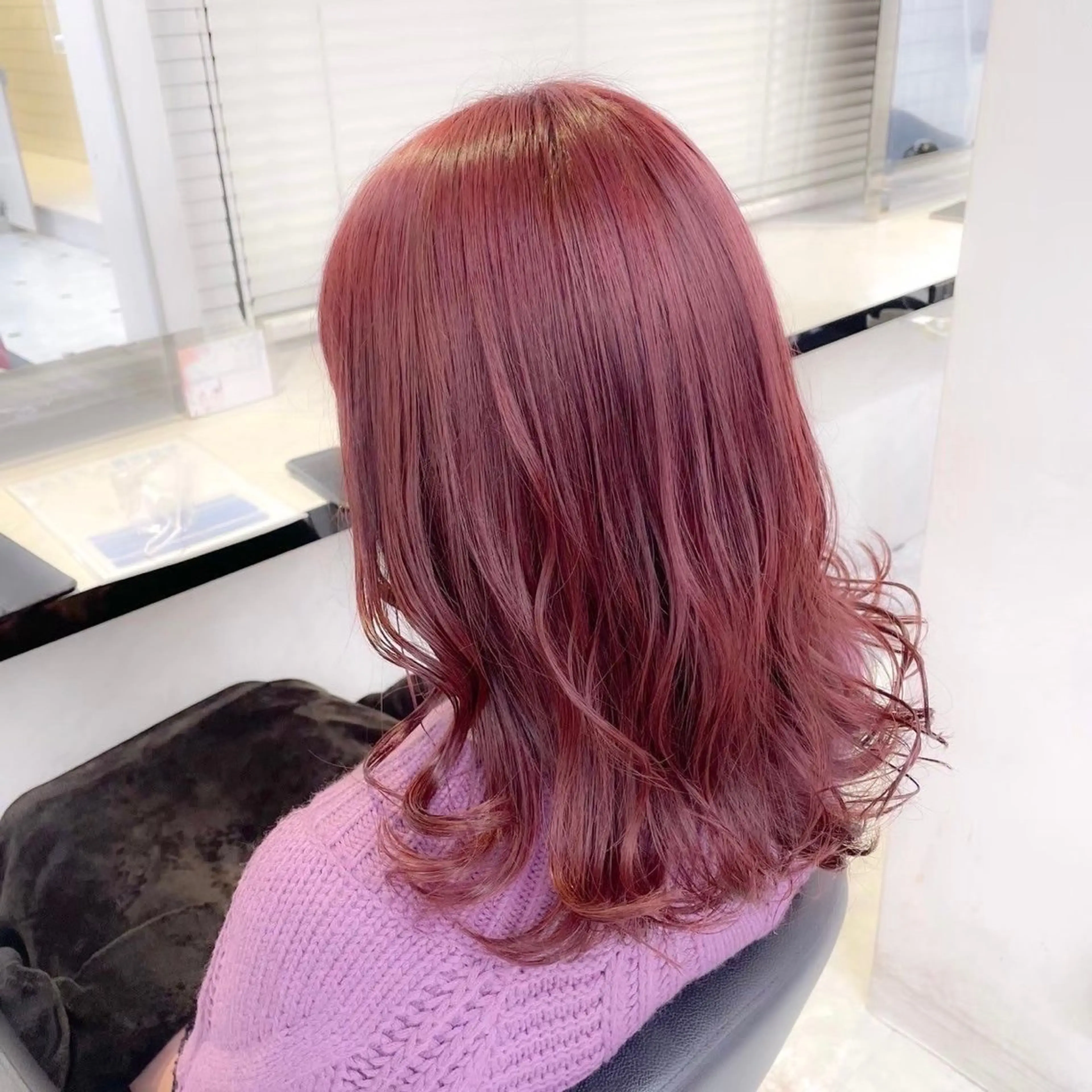 ミディアム カラー 暖色♡ガーリー Chinatsu🎀のヘアスタイル