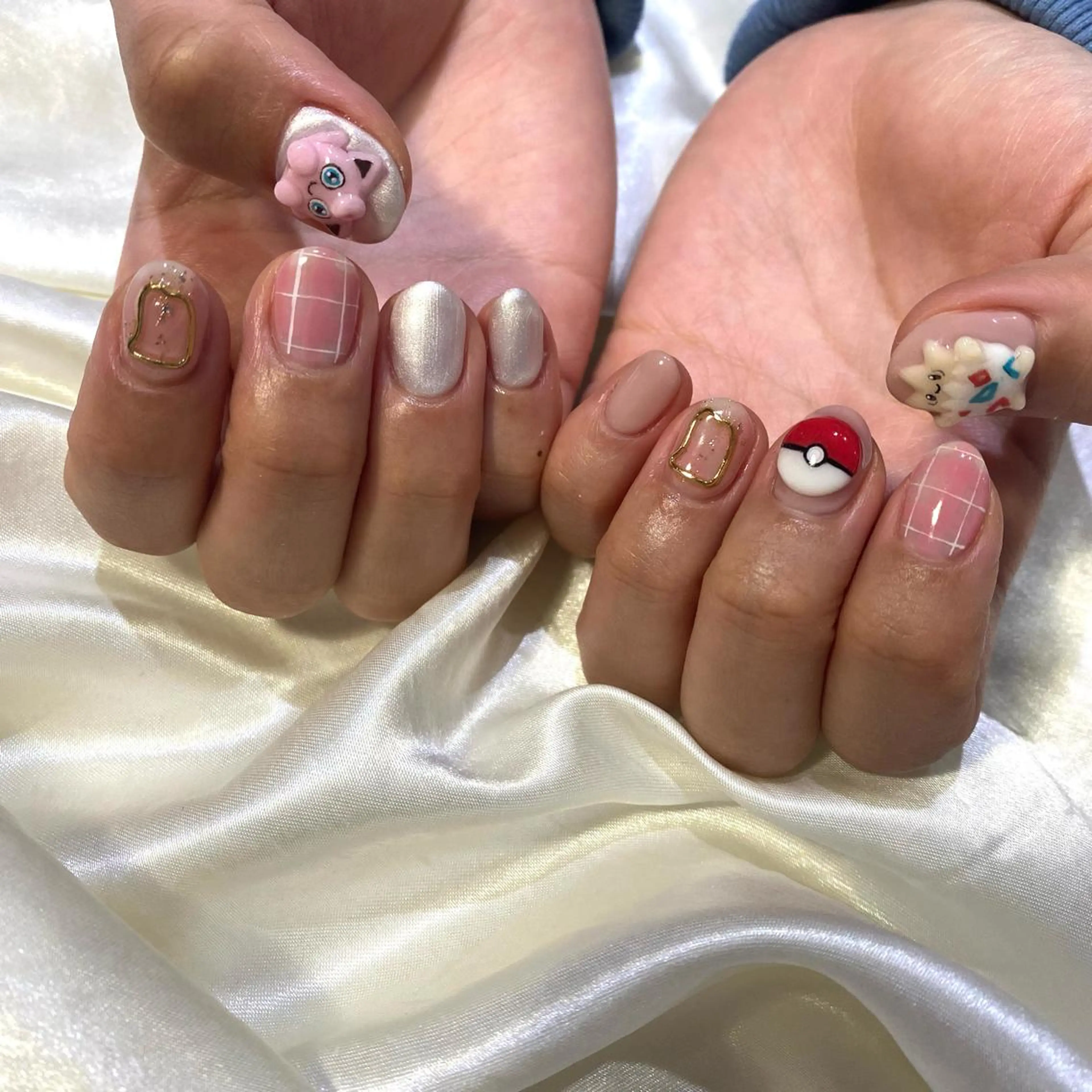 ネイル ハンドネイル 西岡 杏のネイルデザイン