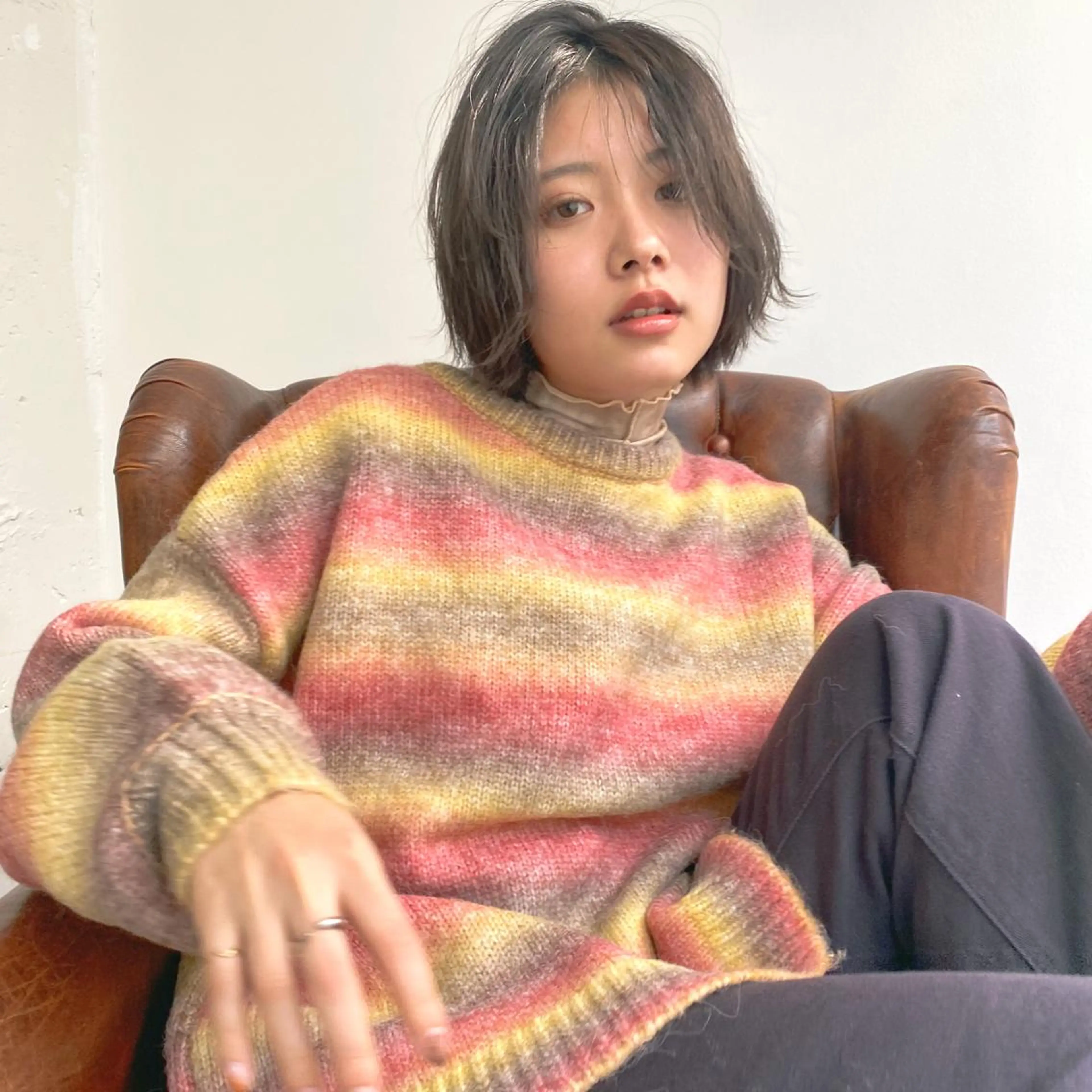 ミディアム カラー 🌱加藤　胡太郎 /艶髪ストレート🌱のヘアスタイル