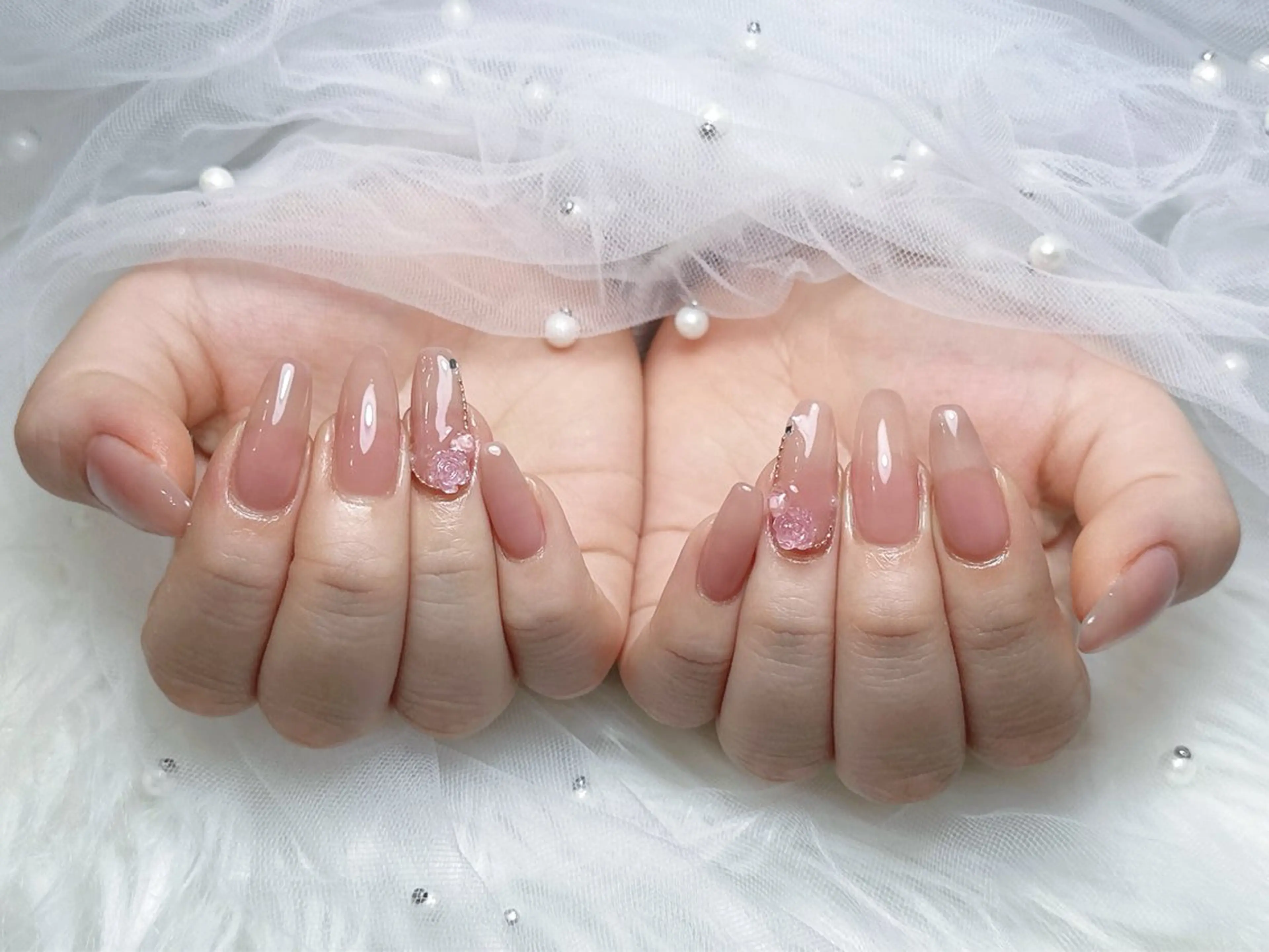 ネイル ハンドネイル 【Eclat ｴｸﾗ】nail＆beauty所属・Eclat〔ｴｸﾗ〕 MOEKA𝜗𝜚*のネイルデザイン