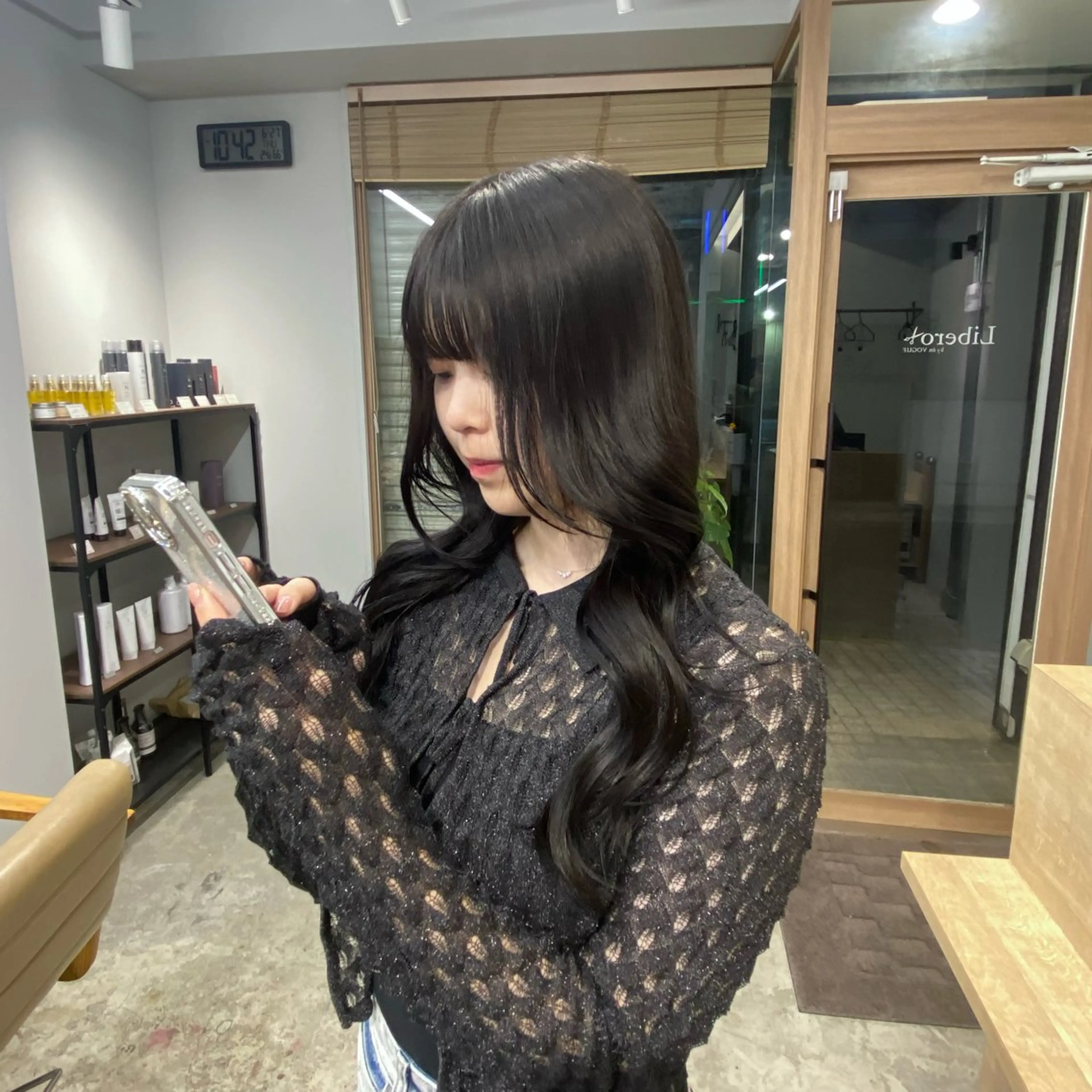 ロング EGO 池袋 RIO🖤⋆͛*͛のヘアスタイル