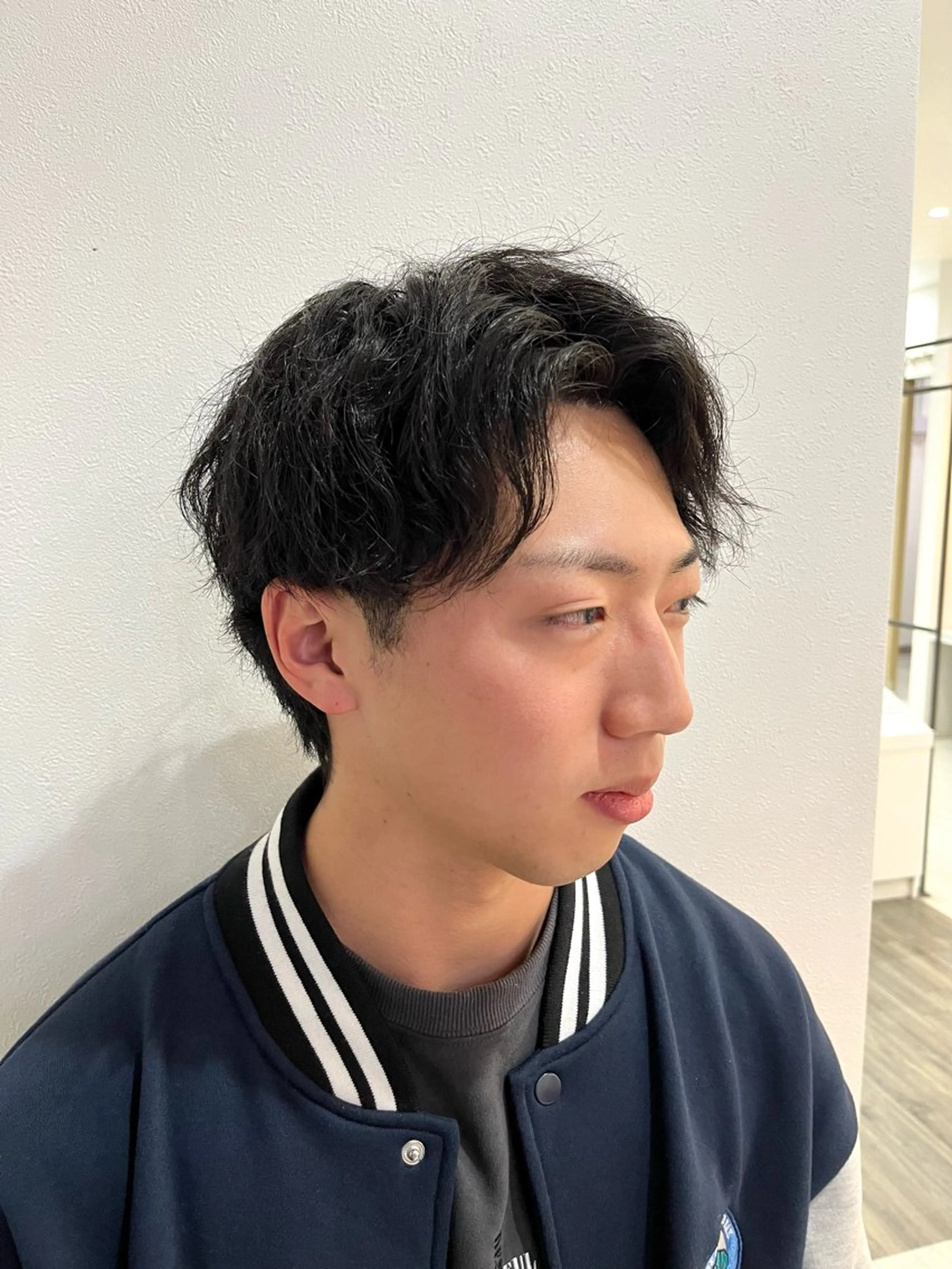 パーマ メンズ 南雲 優佑のヘアスタイル