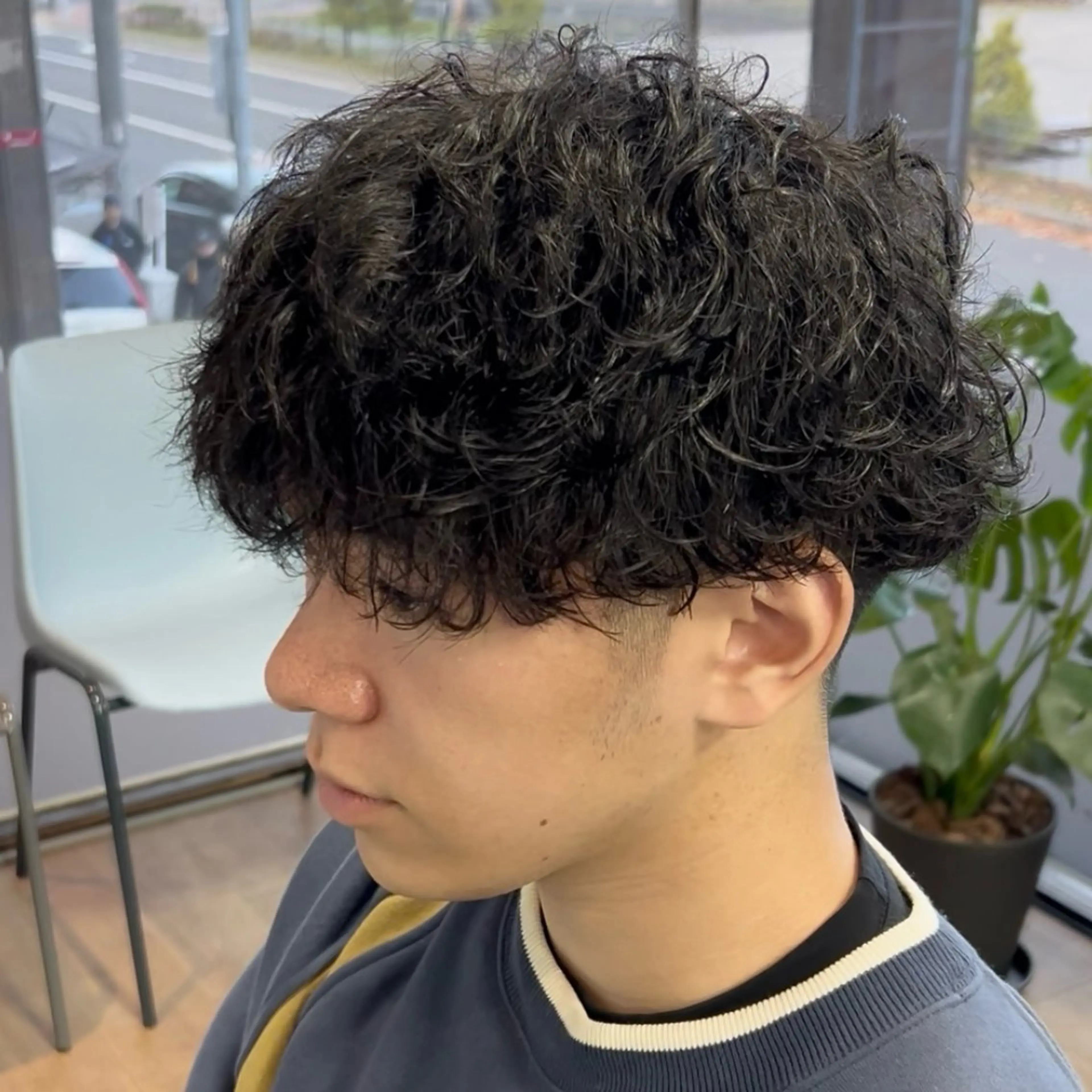 パーマ メンズ メンズパーマ カット パーマ yori所属・メンズパーマ/メンズ カット/たばたよしきのヘアスタイル