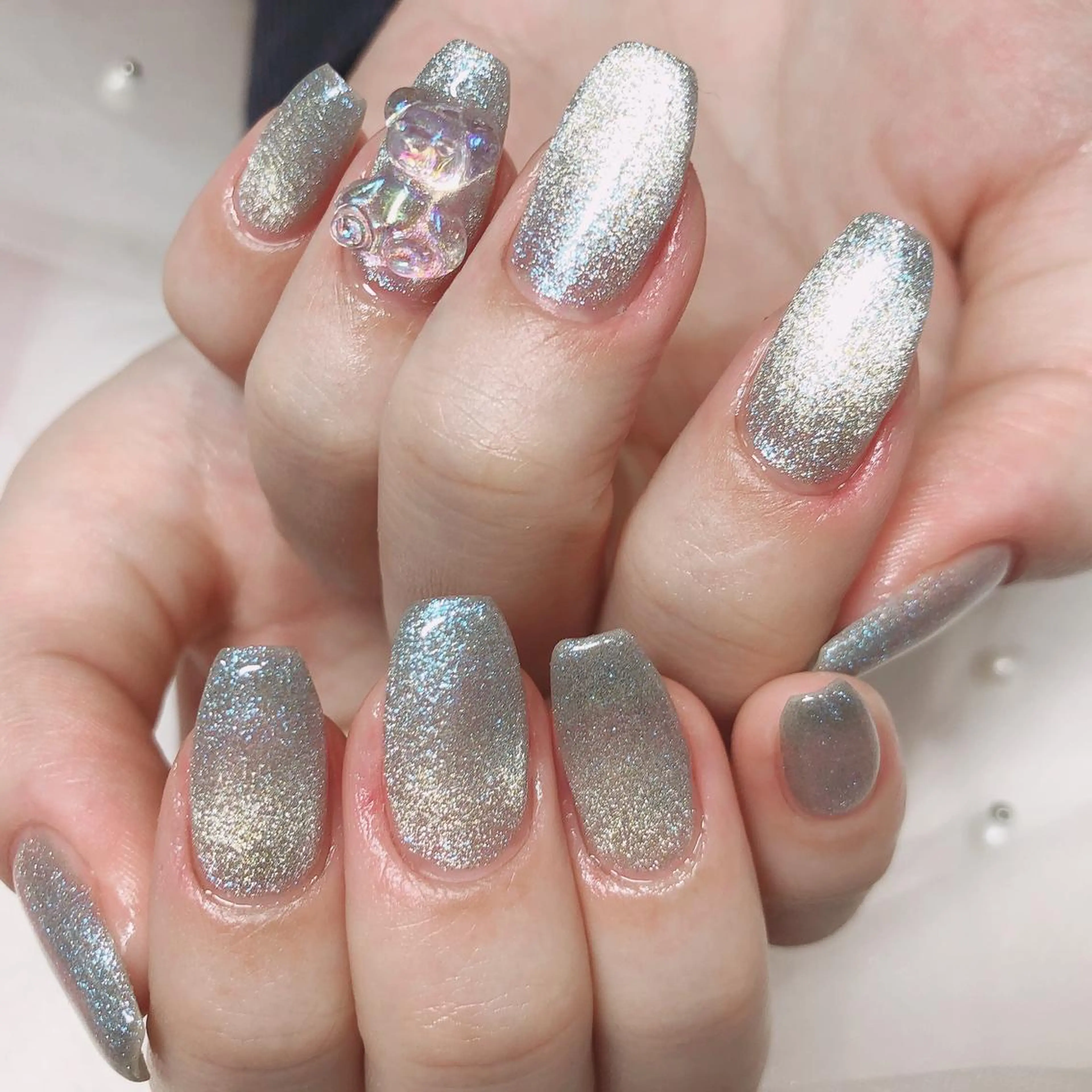 ネイル ✨Serenity ワンホンネイルのネイルデザイン