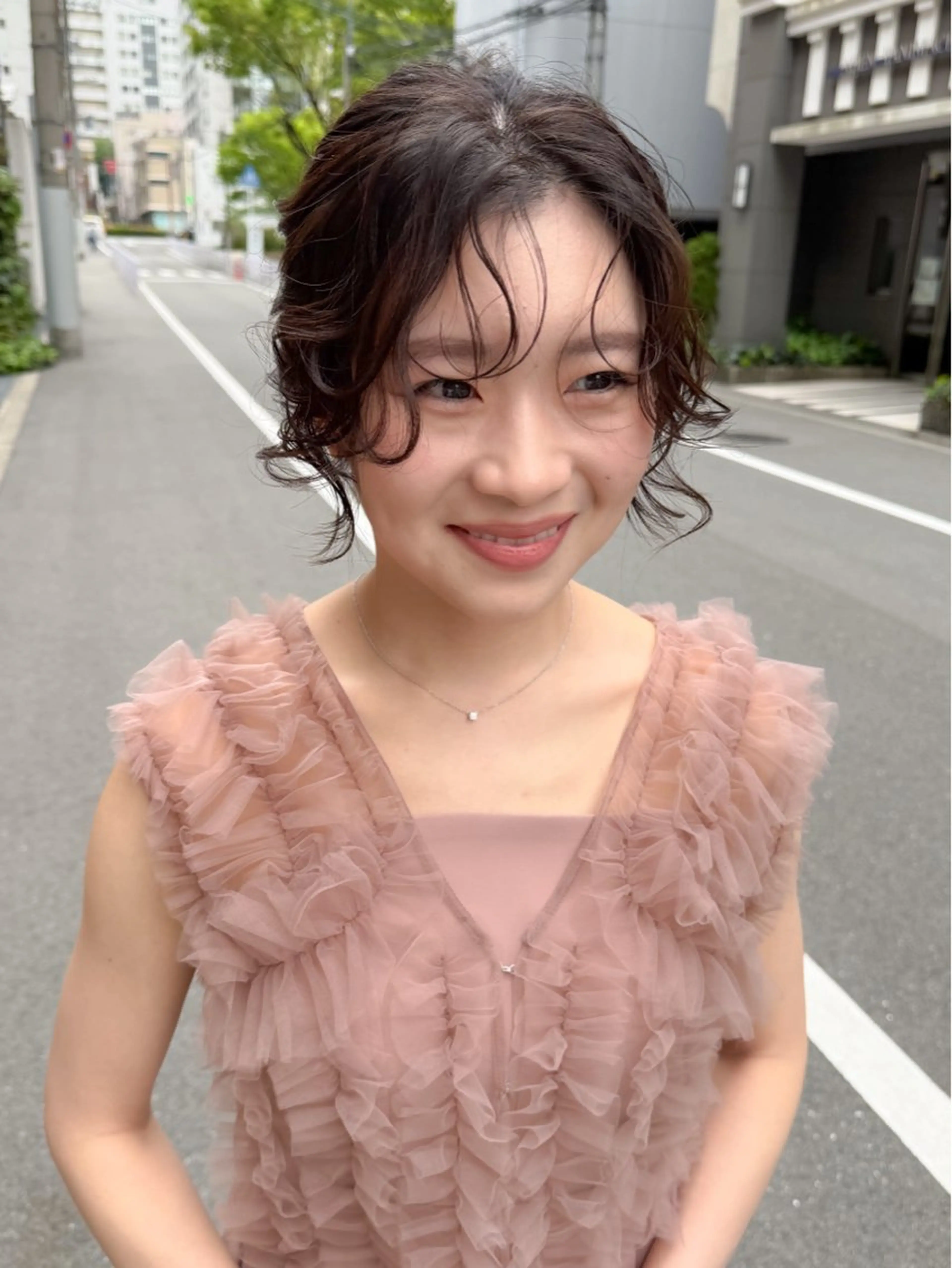 ヘアアレンジ ヘアセット le'a所属・谷町/Le'a /竹原詩緒奈のヘアスタイル