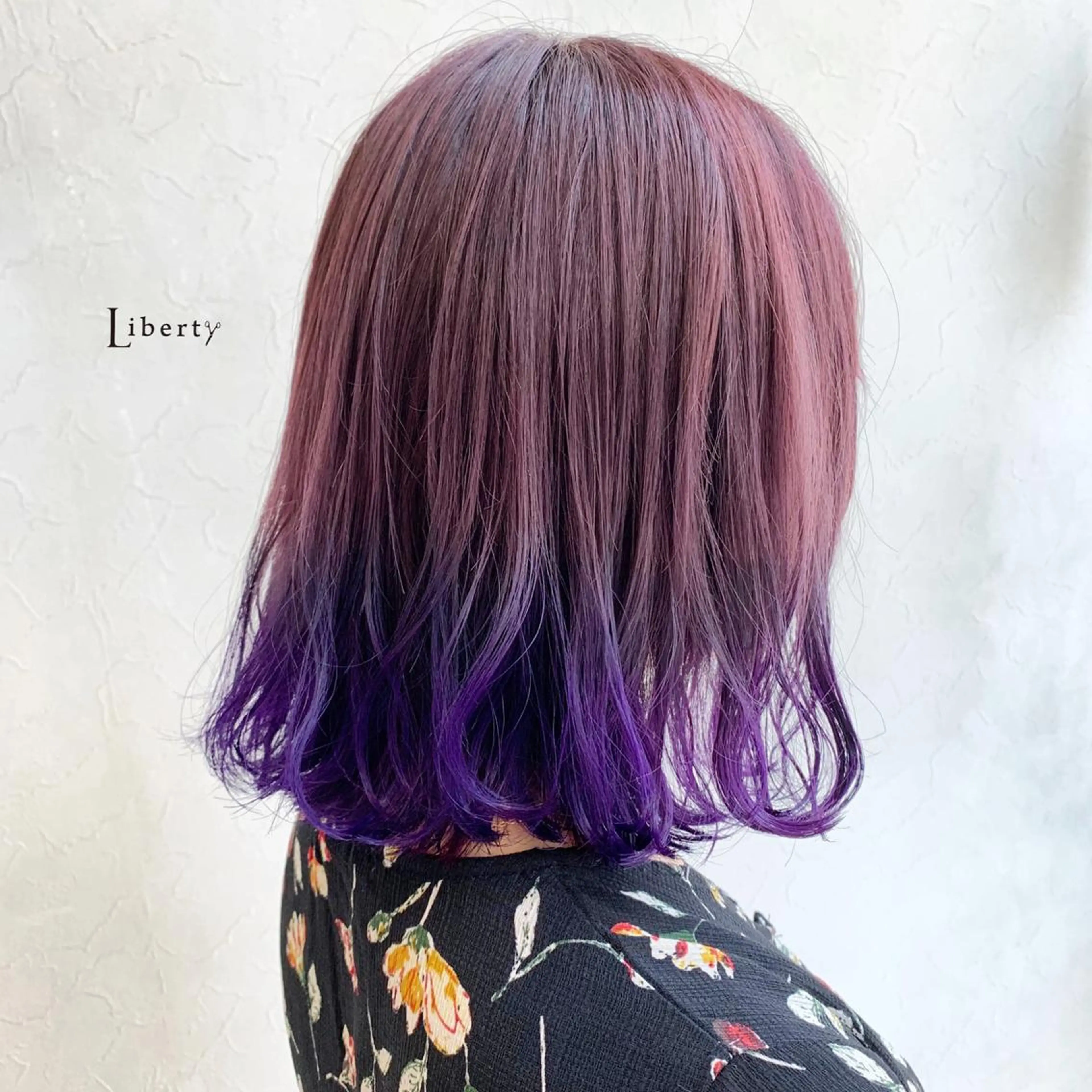 ミディアム カラー Liberty 店長 TAJIMAのヘアスタイル