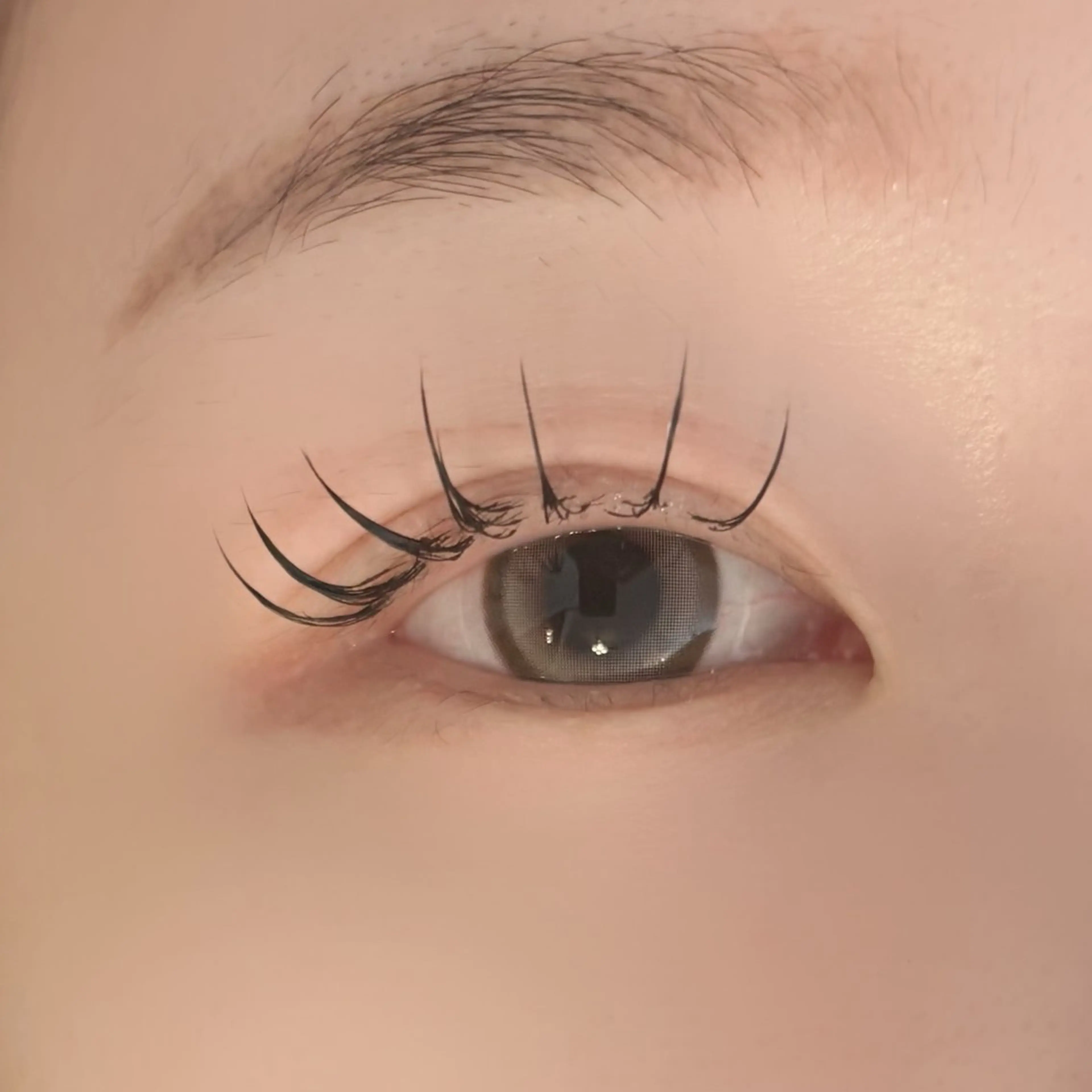 💖フラットラッシュ80本💖 束感コーティング無料❣️※ポイント利用可🙆‍♀️の写真
