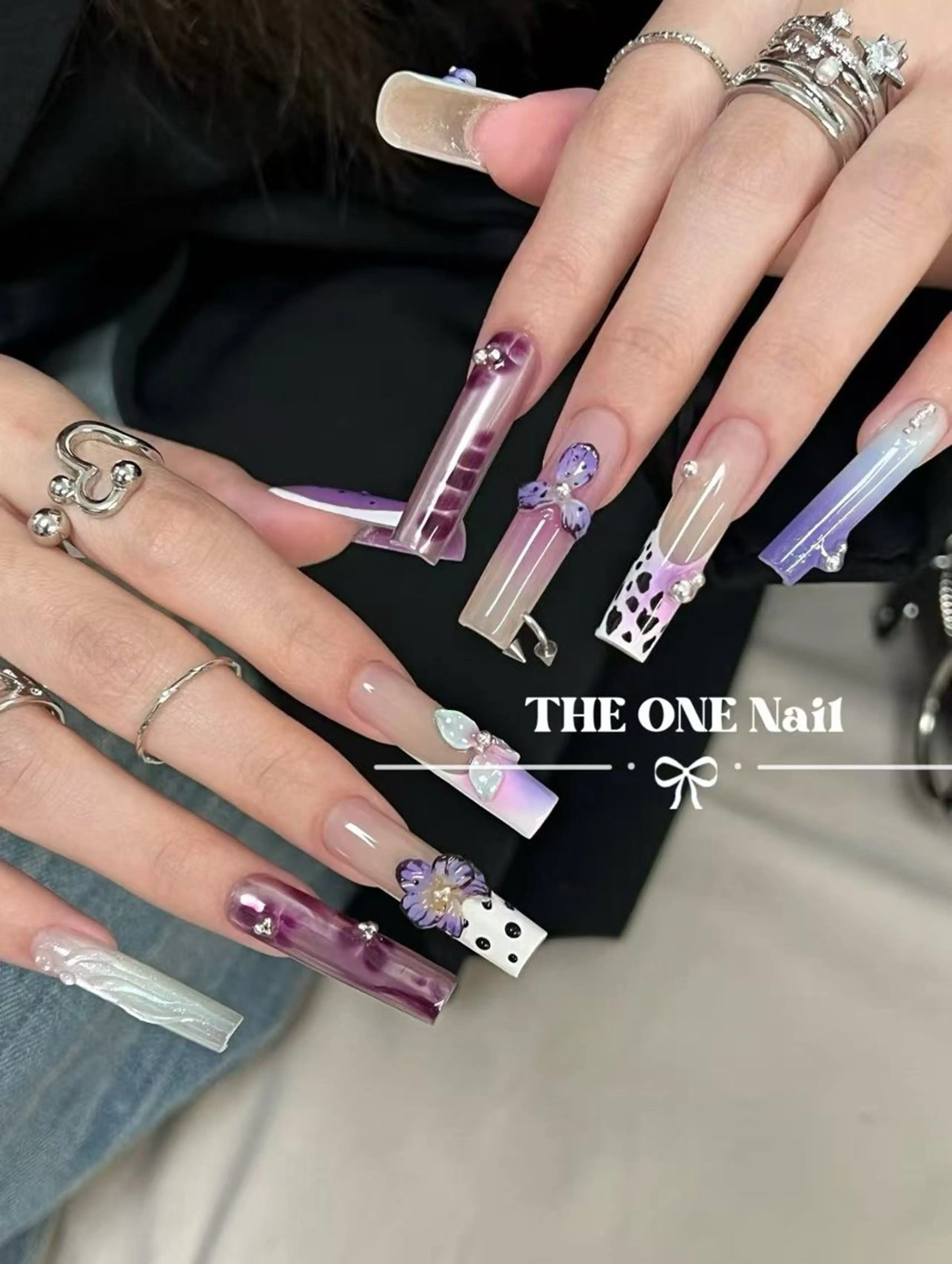 ネイル The oneアオイ アオイのネイルデザイン