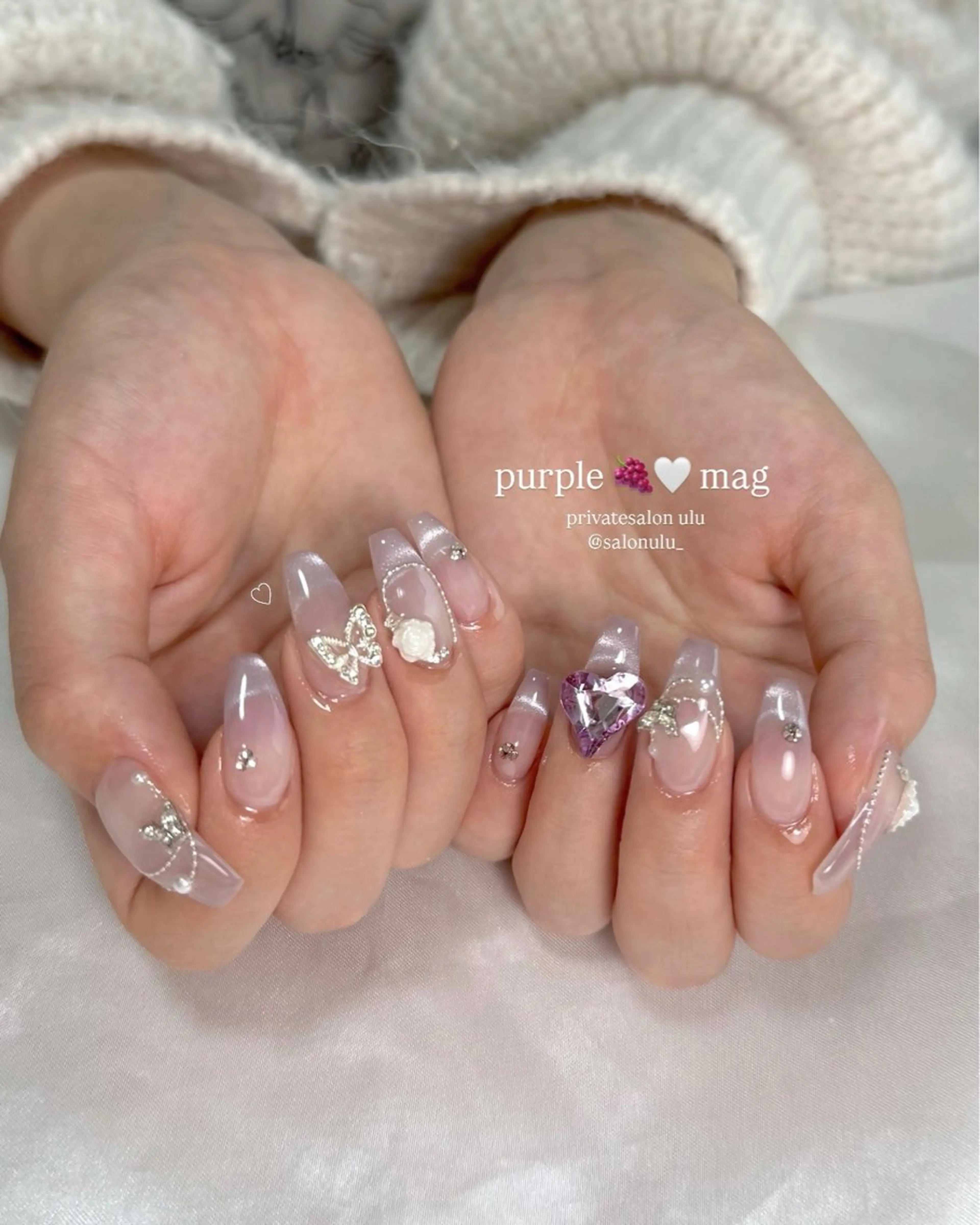 ネイル ハンドネイル private salon uluのネイルデザイン