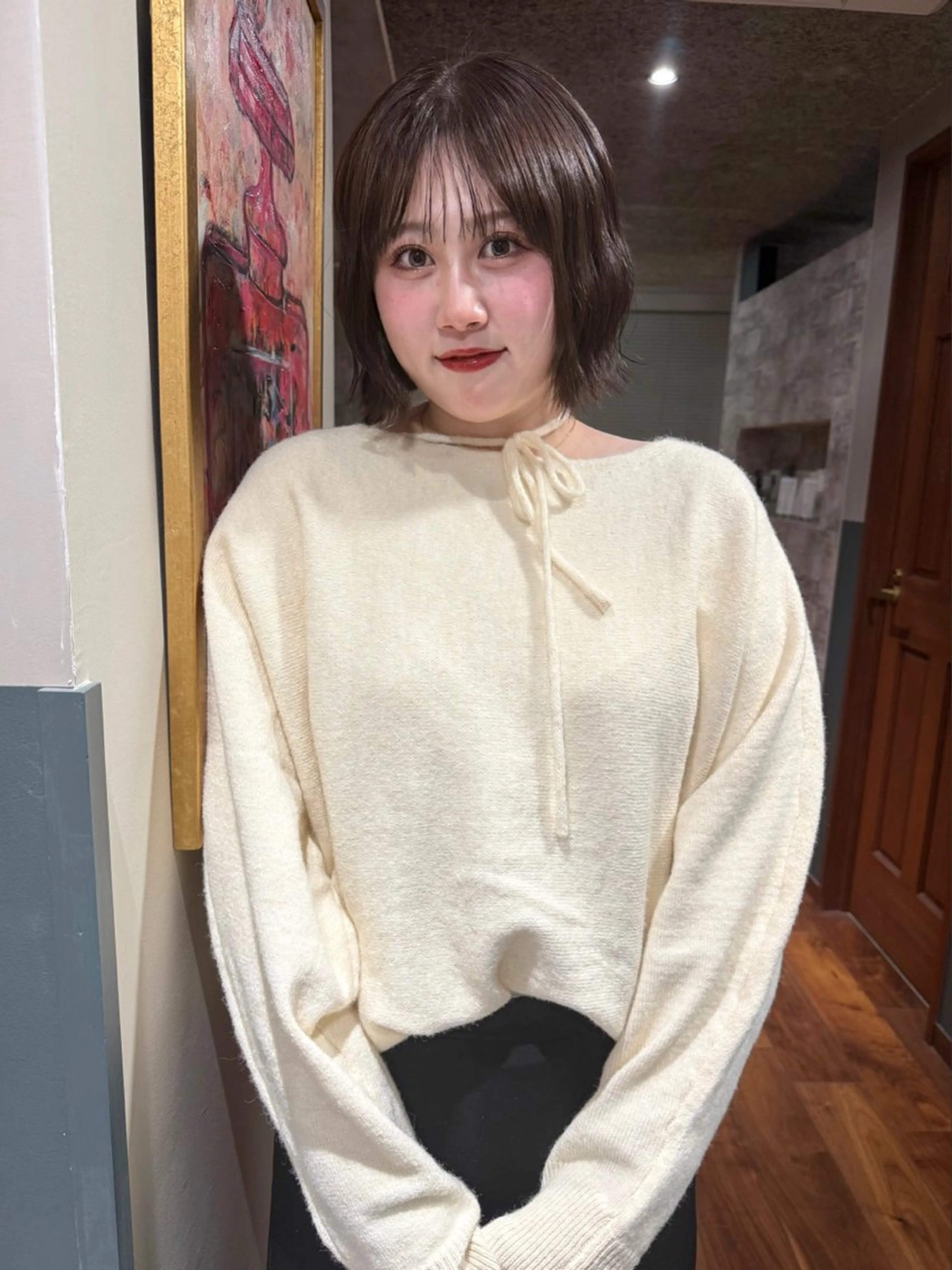 ショート カラー カット ヘアカラー トリートメント mai / linoah˚✧のヘアスタイル