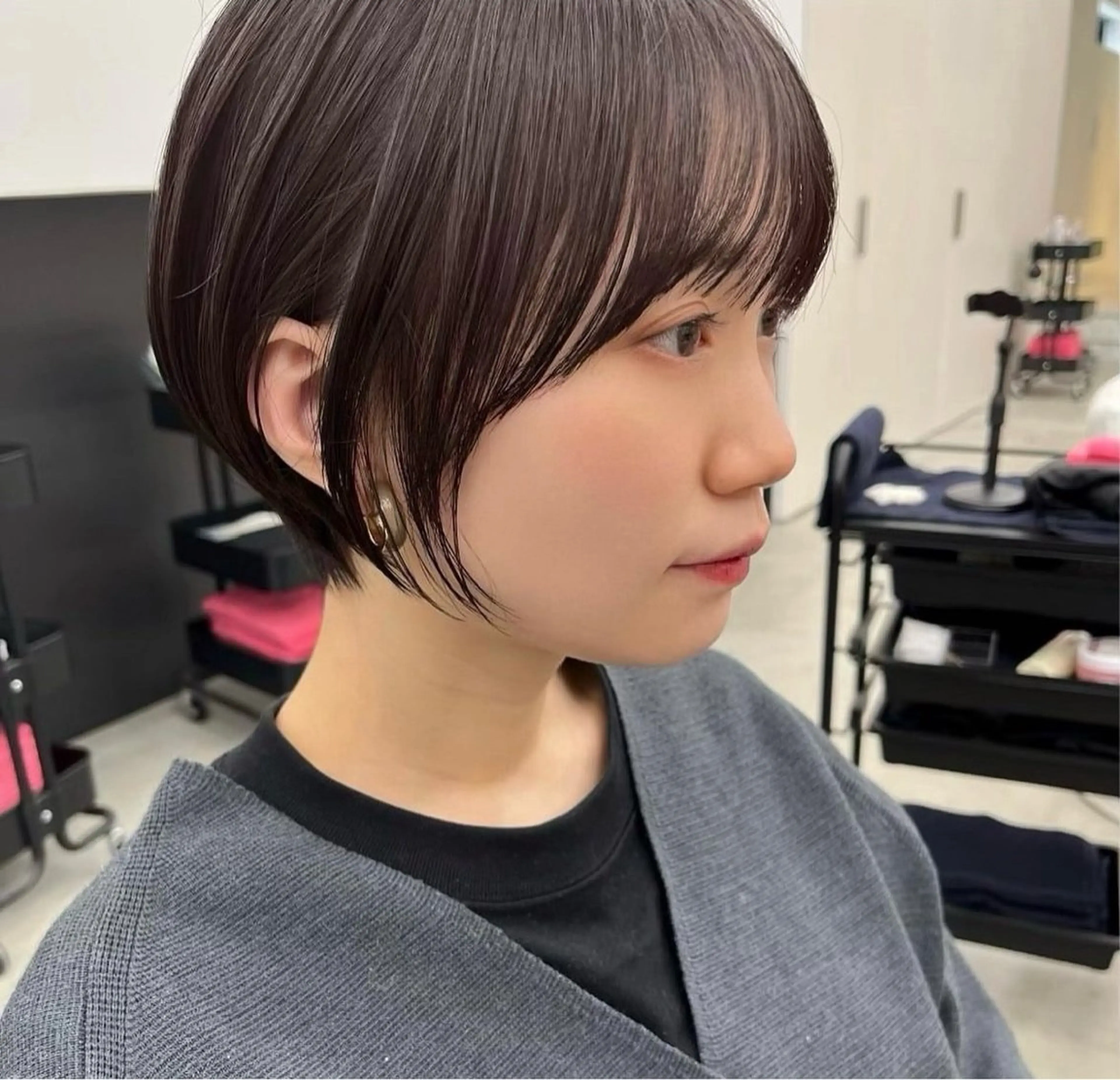 ショート 🌟満足度No.1/ 似合わせ/AYA🌟のヘアスタイル