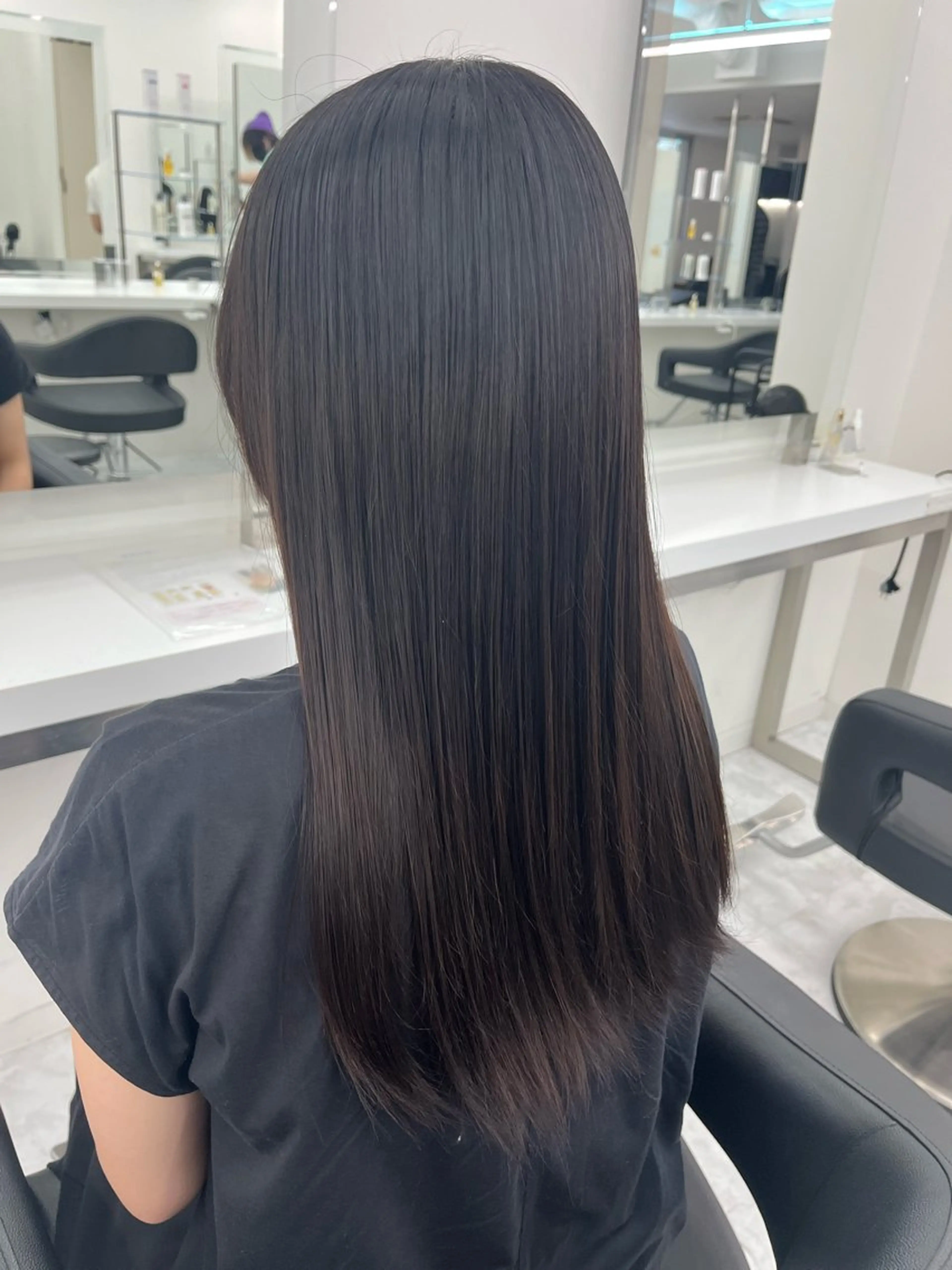 ロング カラー kazuki🍑韓国 トレンド暖色🫗のヘアスタイル