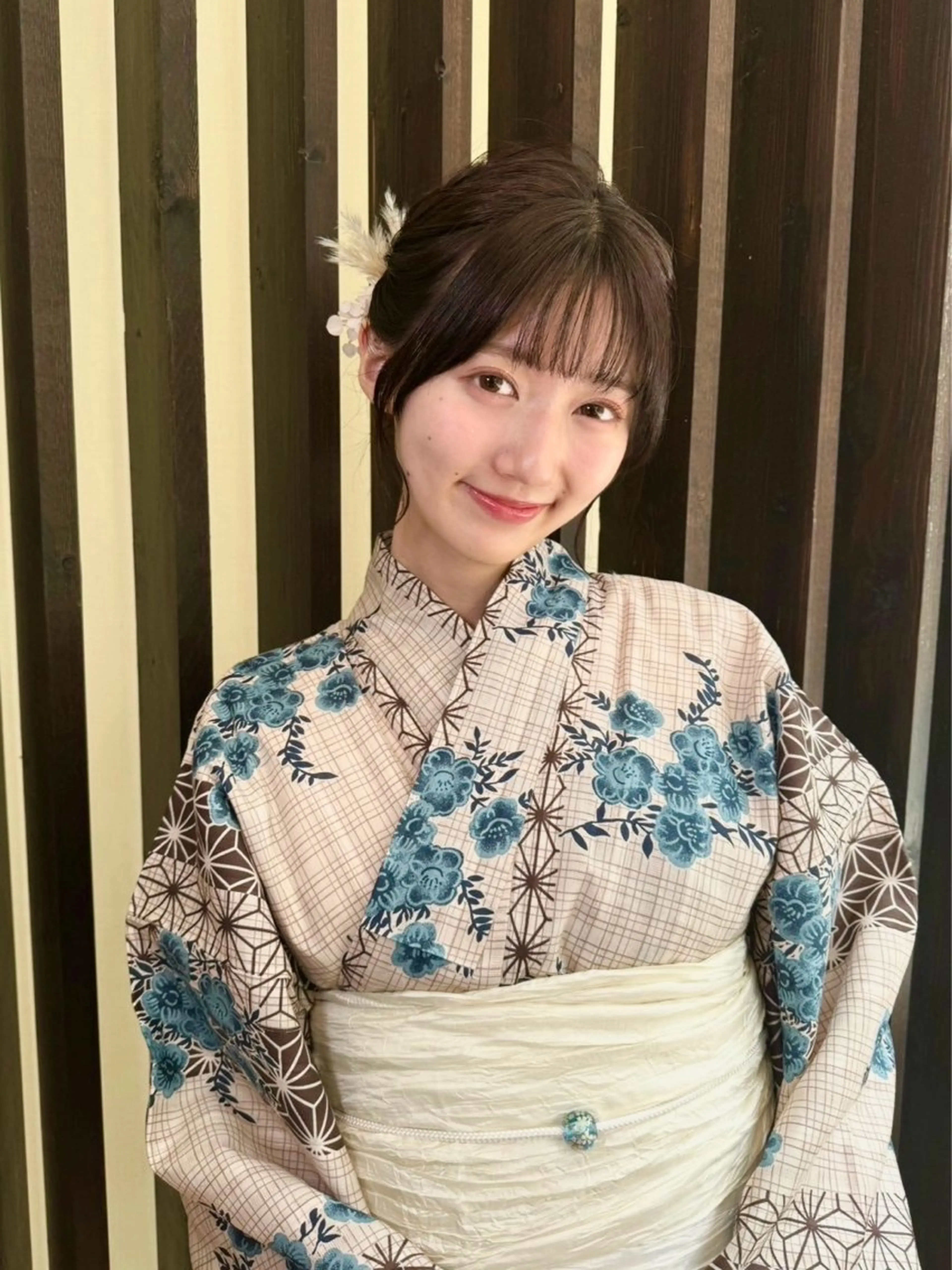 着付け 髪質改善✨石塚 真梨奈のヘアスタイル