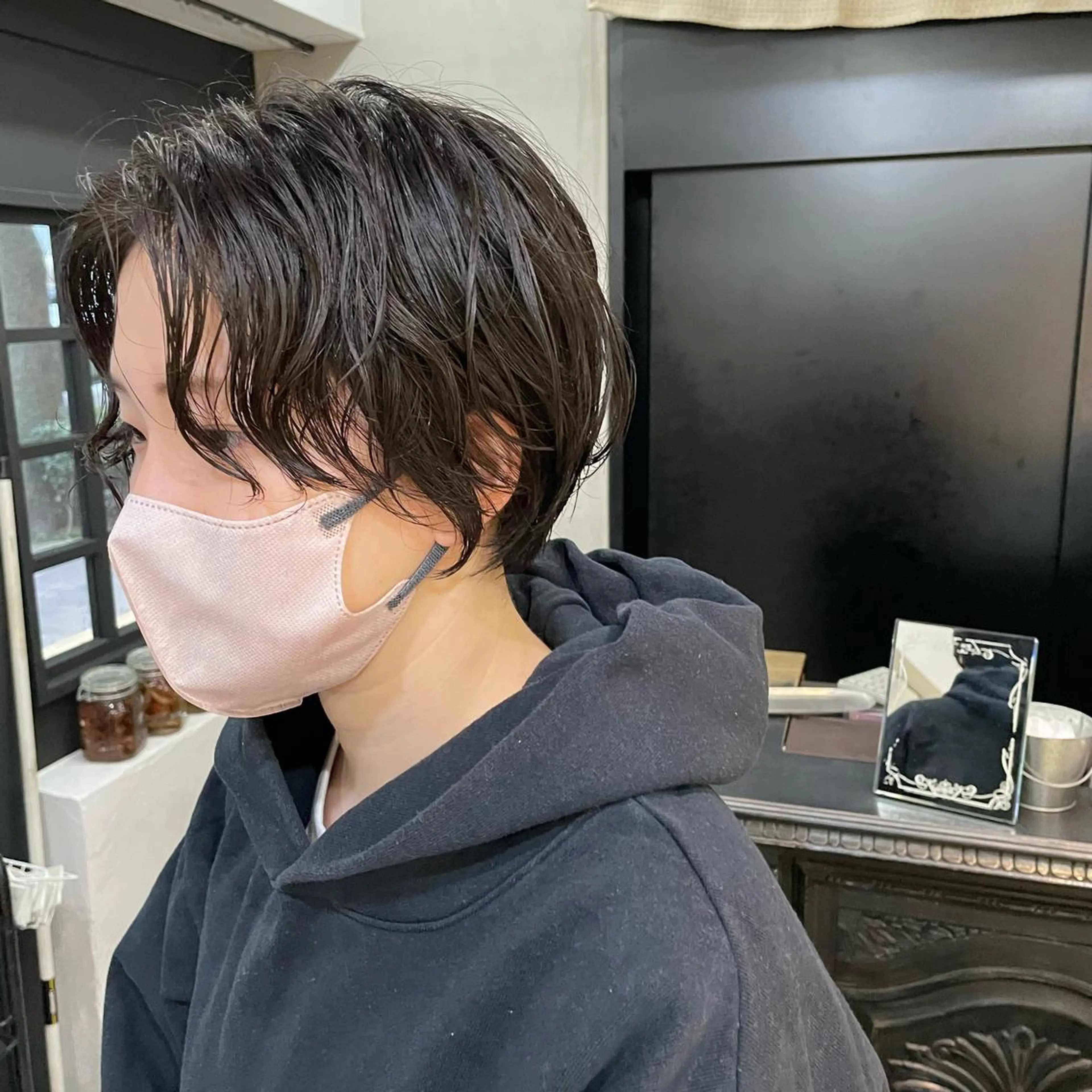 ショート パーマ カット パーマ トリートメント ショート・ボブ ・ウルフ✂︎IMAIのヘアスタイル