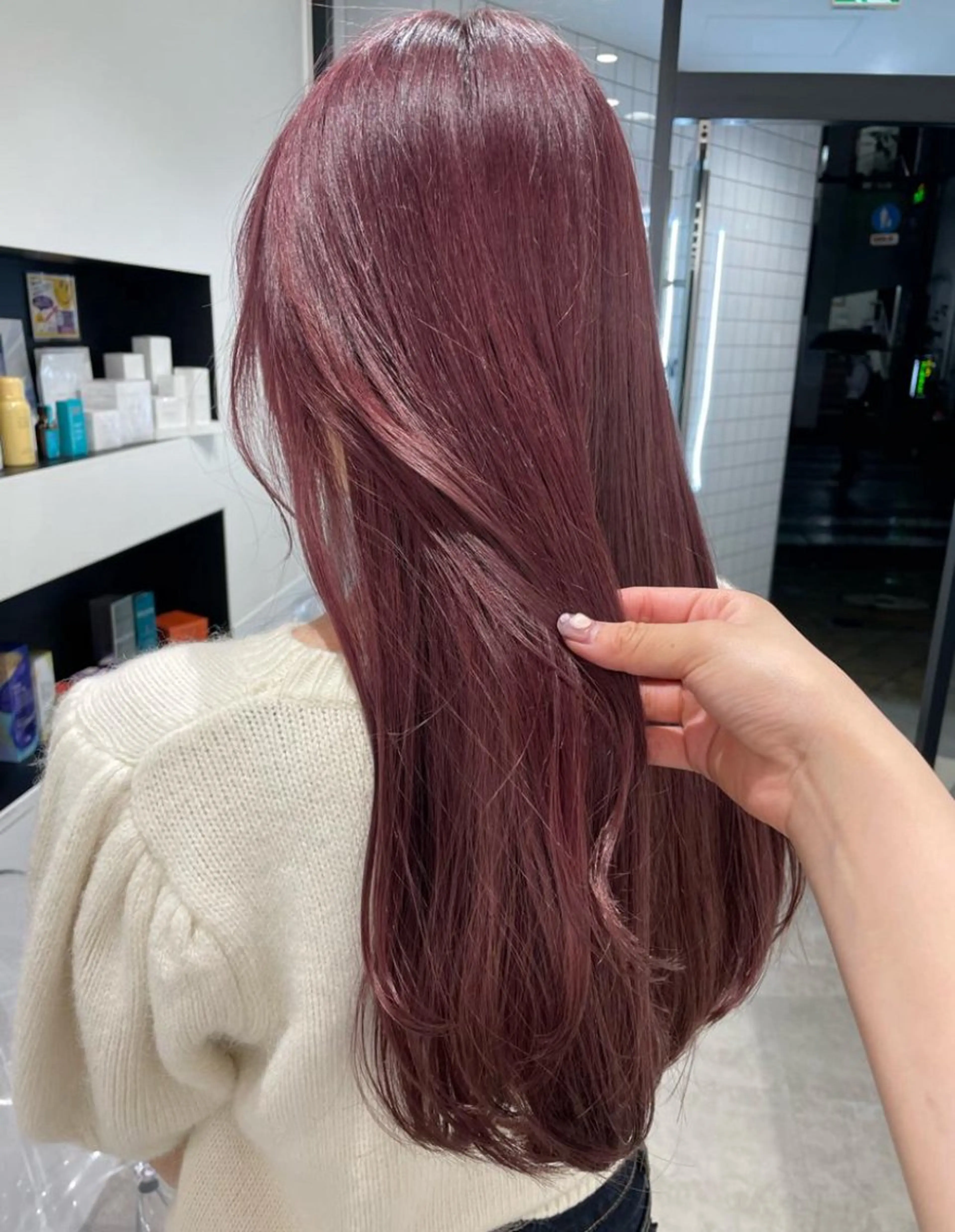 カラー ヘアカラー ルイ🪐‪⋆𓈒𓏸 【ボブ/ハイトーン】のその他イメージ