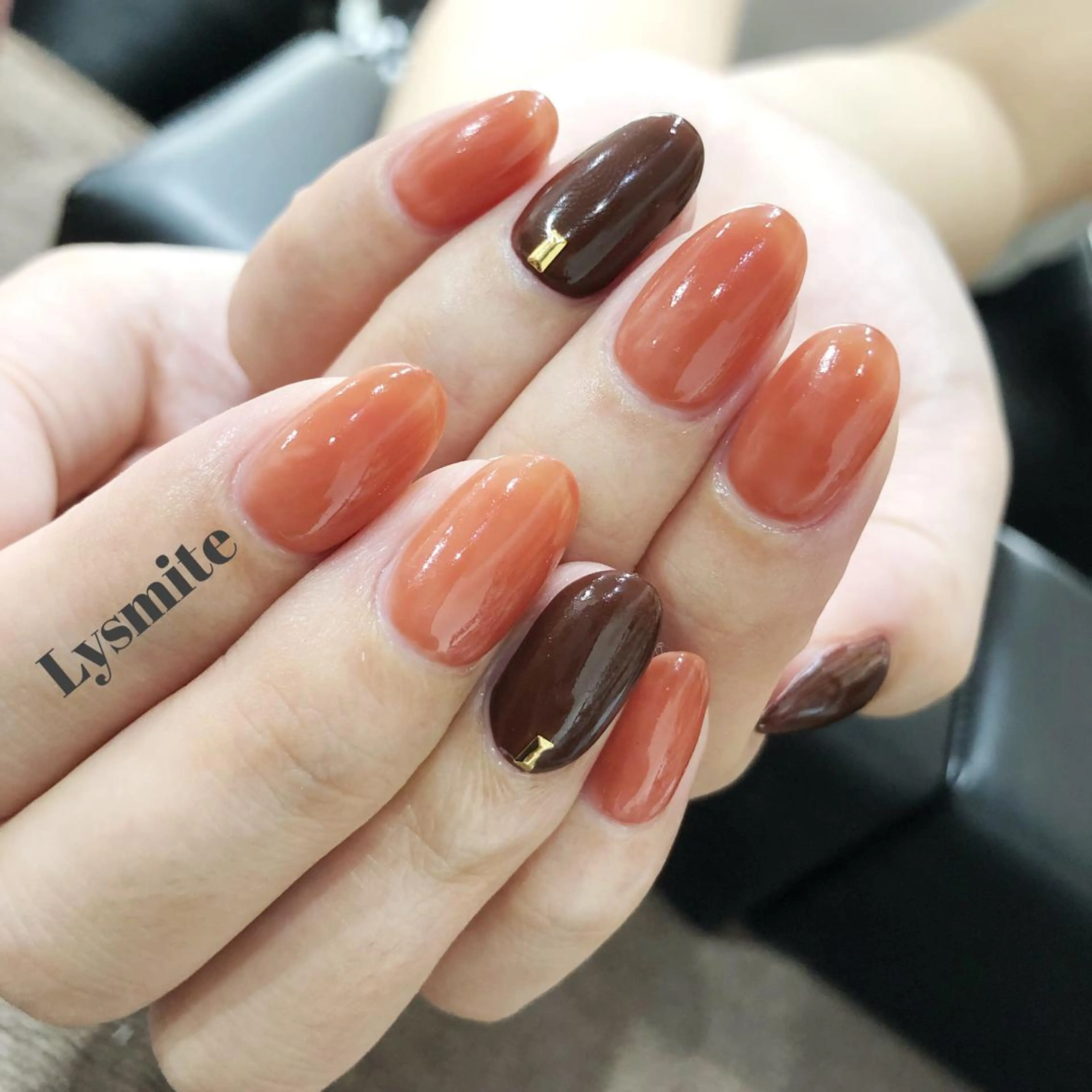 ネイル シンプルネイル ハンドネイル Lysmite所属・岩本 美香のネイルデザイン