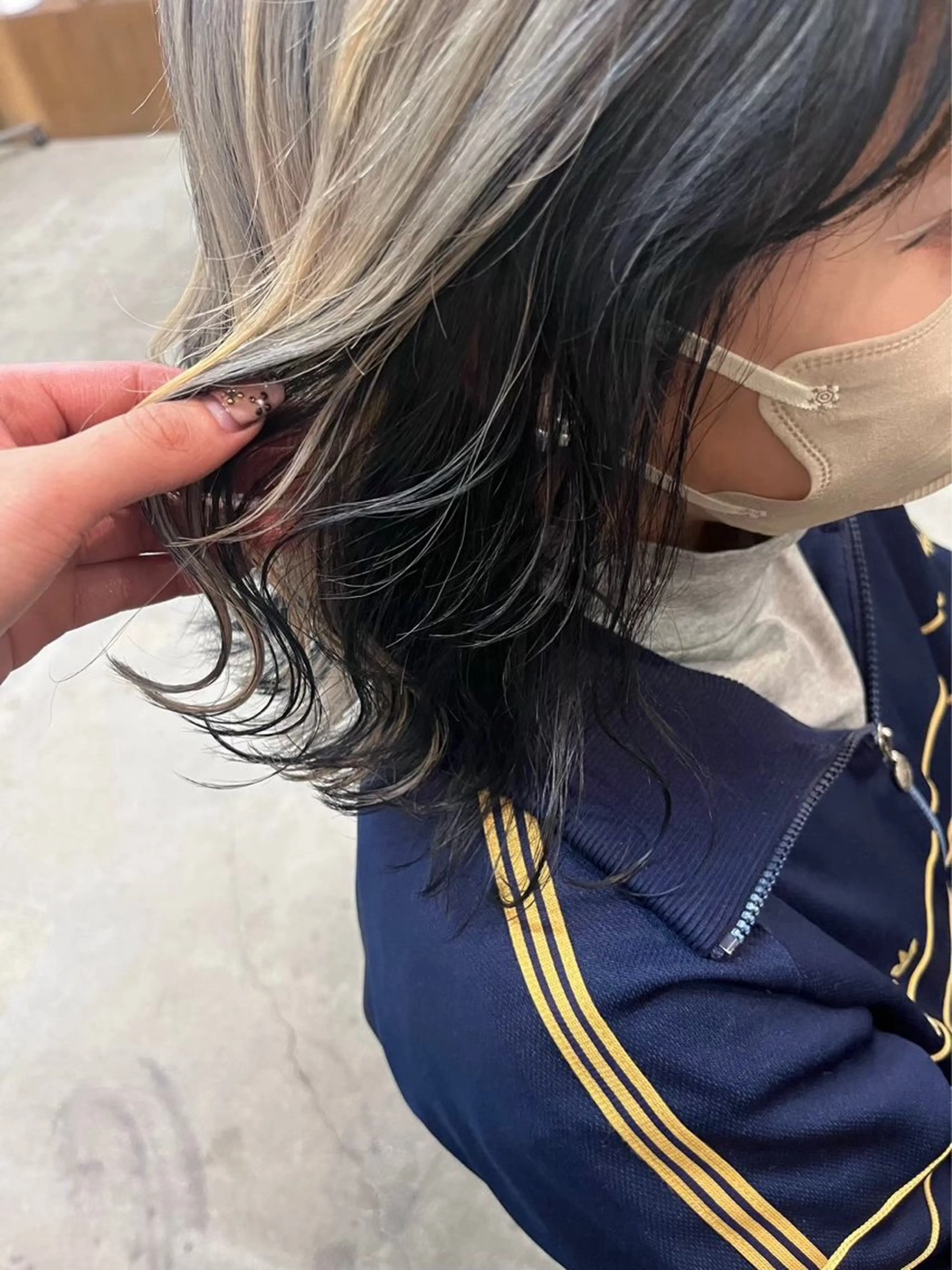 ミディアム 🌼花屋併設🌼 木下奈々望のヘアスタイル