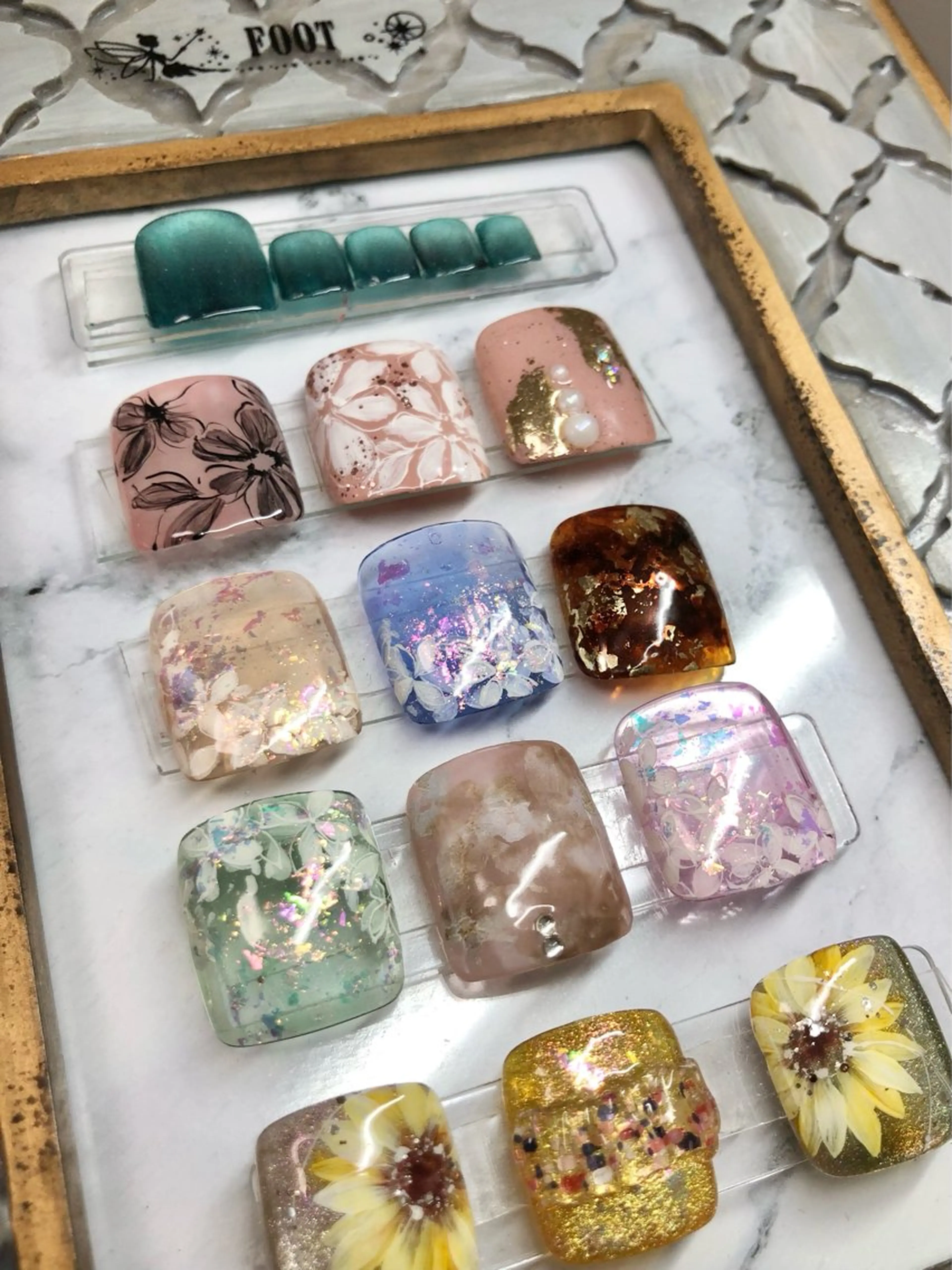 ネイル フットネイル Komuro Erikaのネイルデザイン