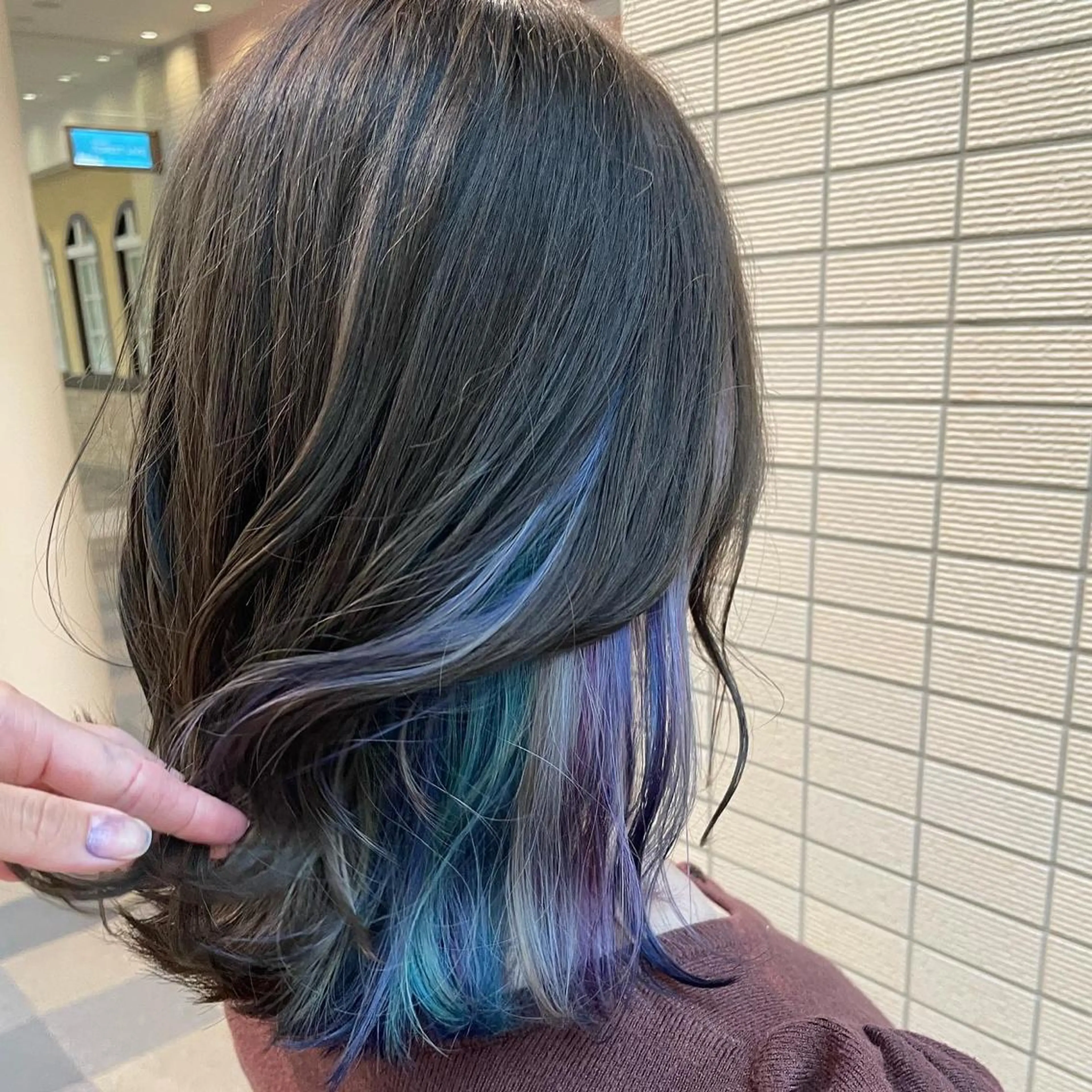 セミロング カット ヘアカラー KANA🌷 髪質改善のヘアスタイル