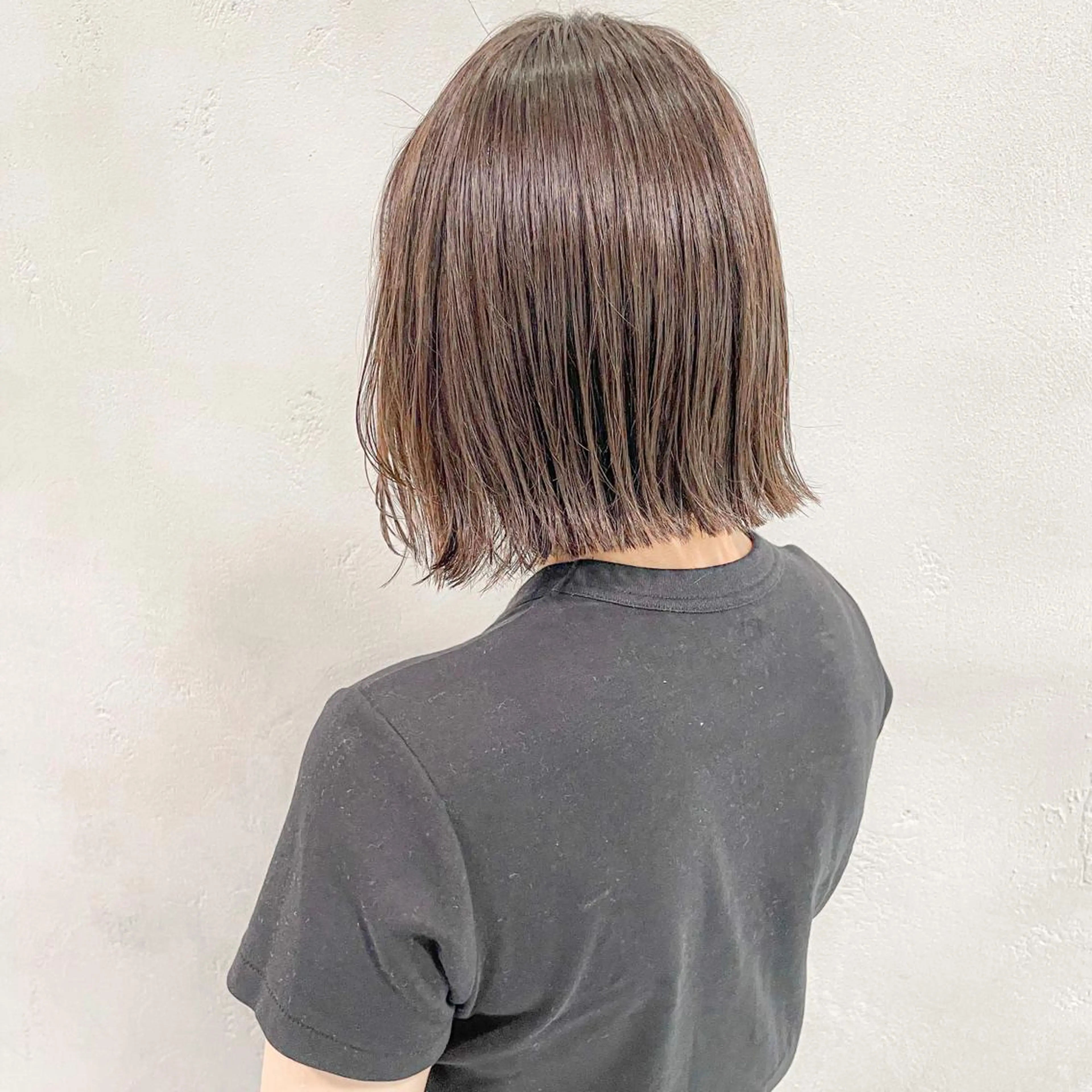 ミディアム カラー カット ヘアカラー トリートメント 阿田 悠士朗のヘアスタイル