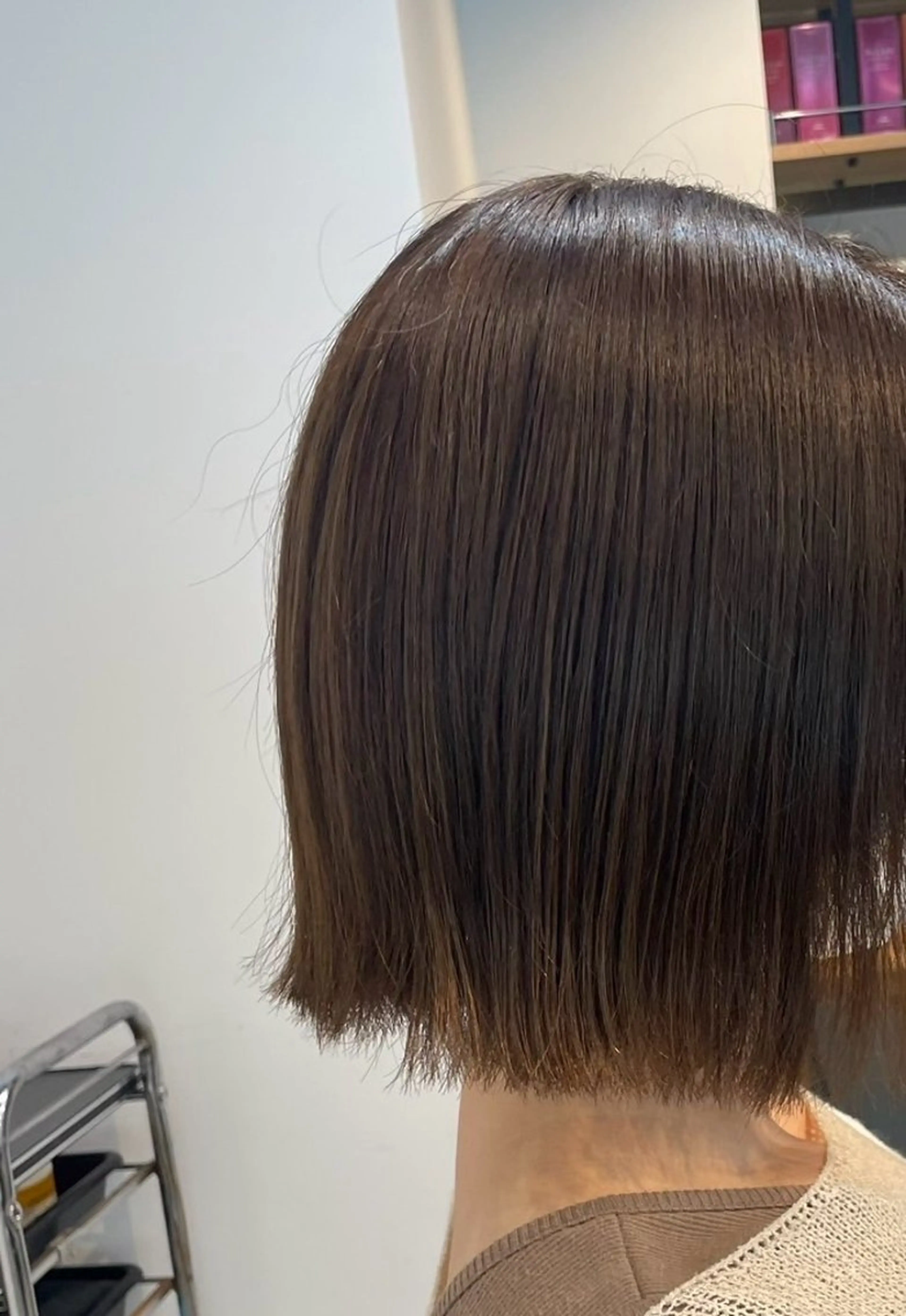 ショート カラー カットモデル/透明感 艶カラー/Rinのヘアスタイル