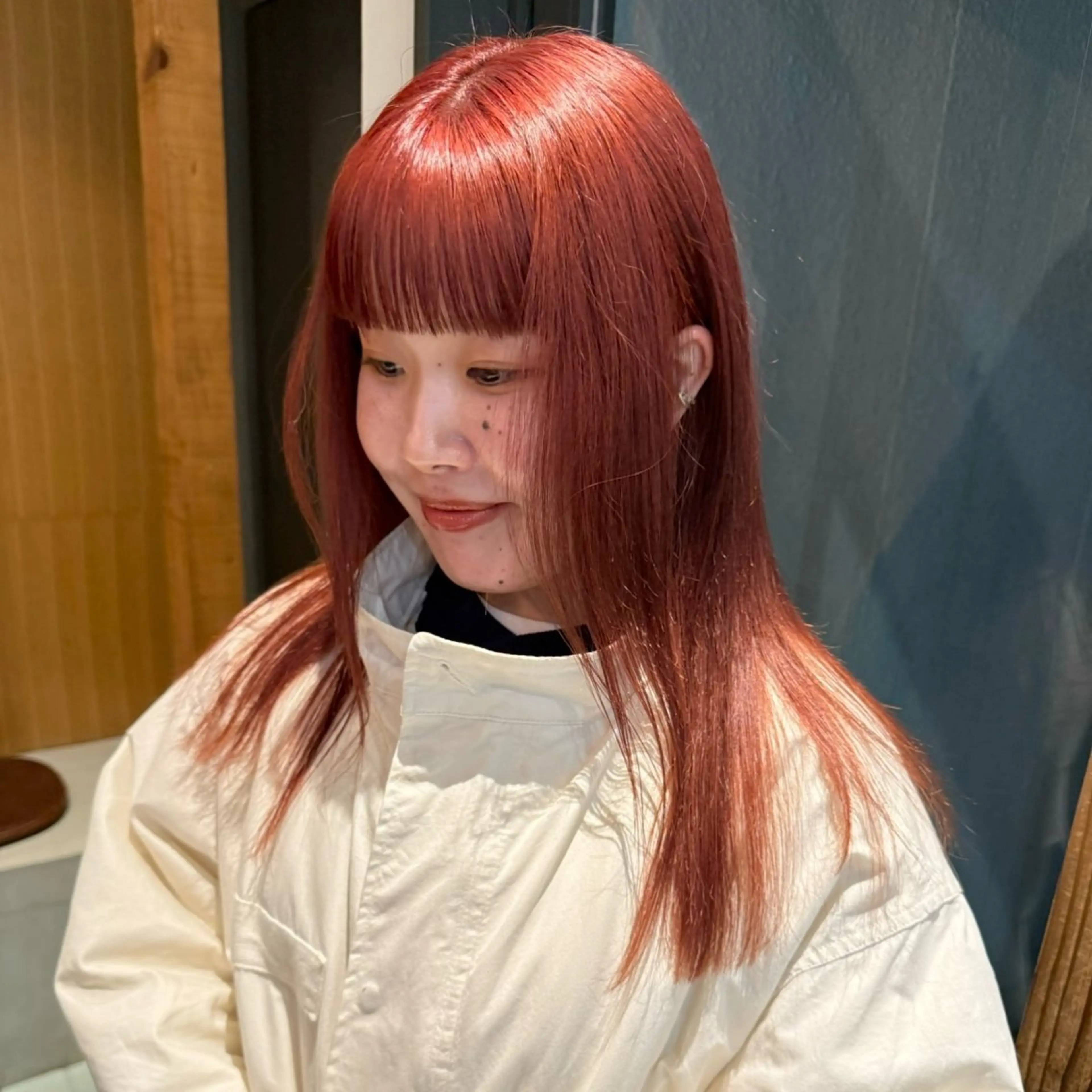 ロング カラー beni yumikoのヘアスタイル