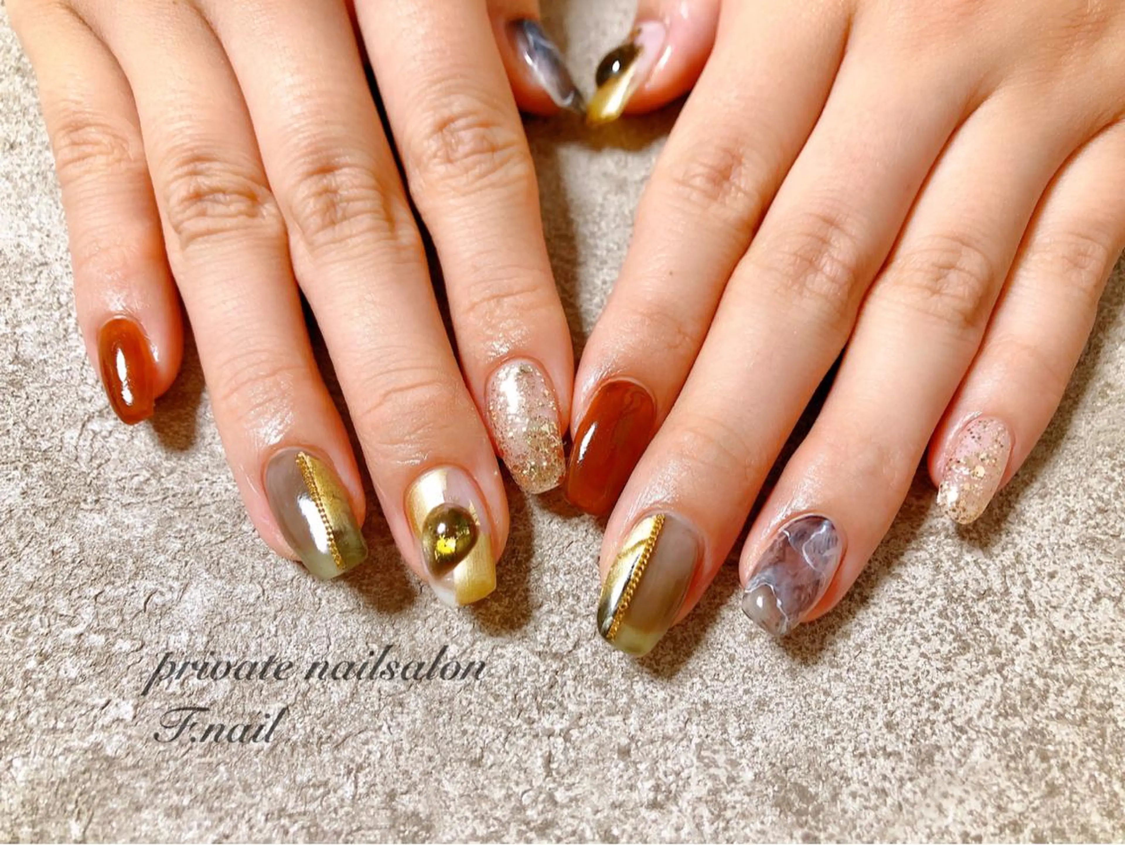 ネイル Private Nail Salon OK所属・FUKA ♡のネイルデザイン